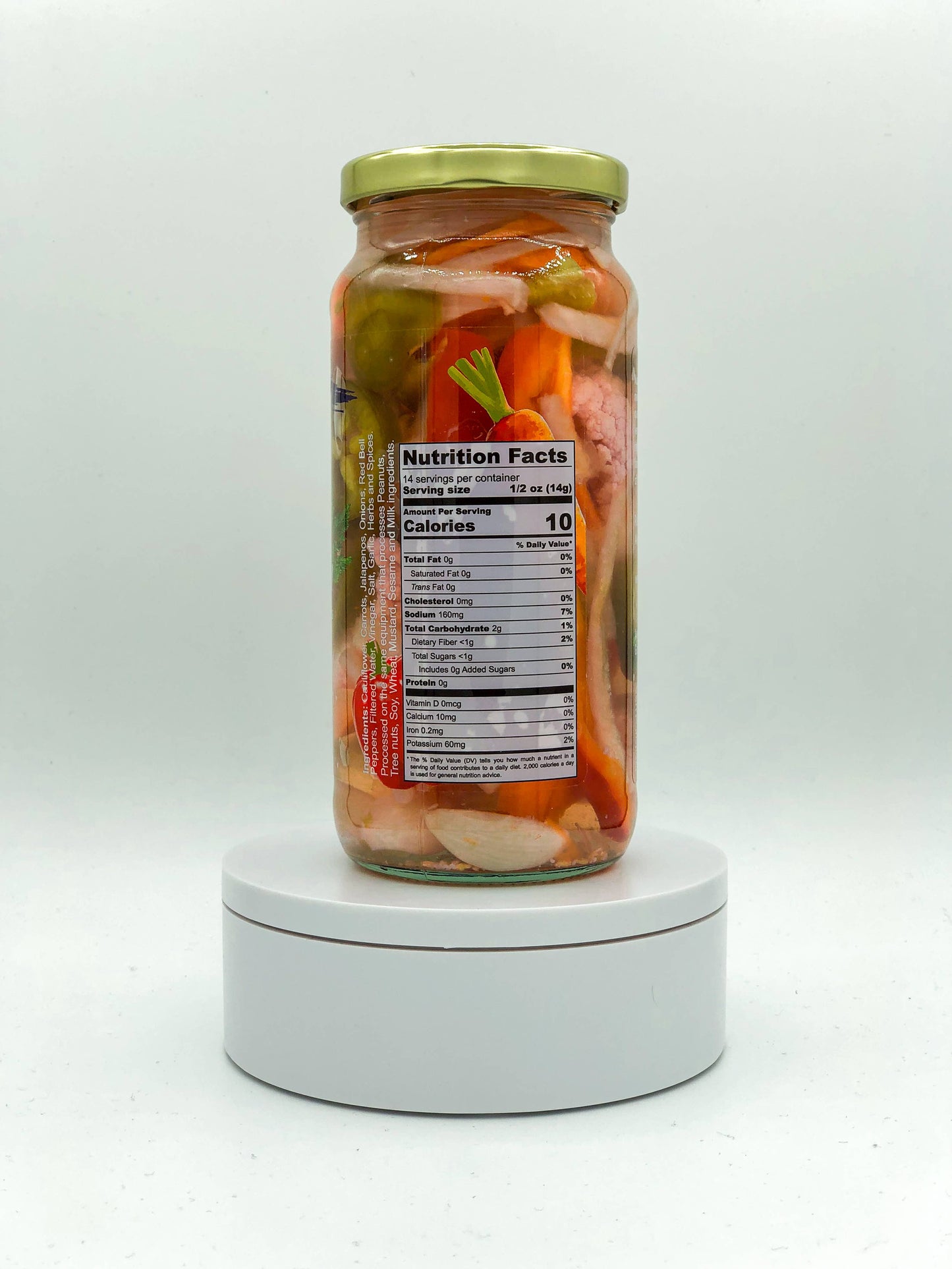 Artisanal Pickled Giardiniera