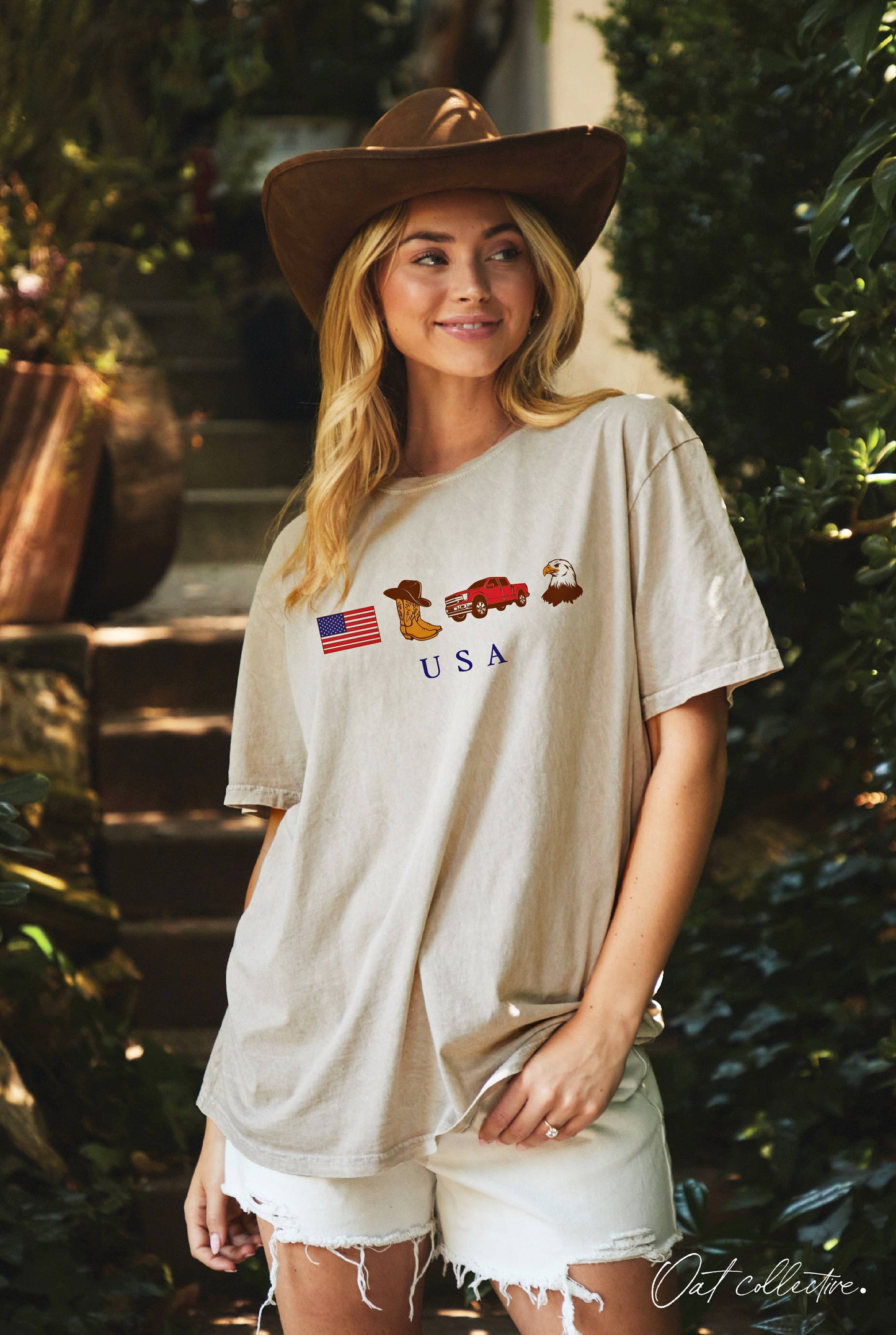 USA Oversized Woman's Top