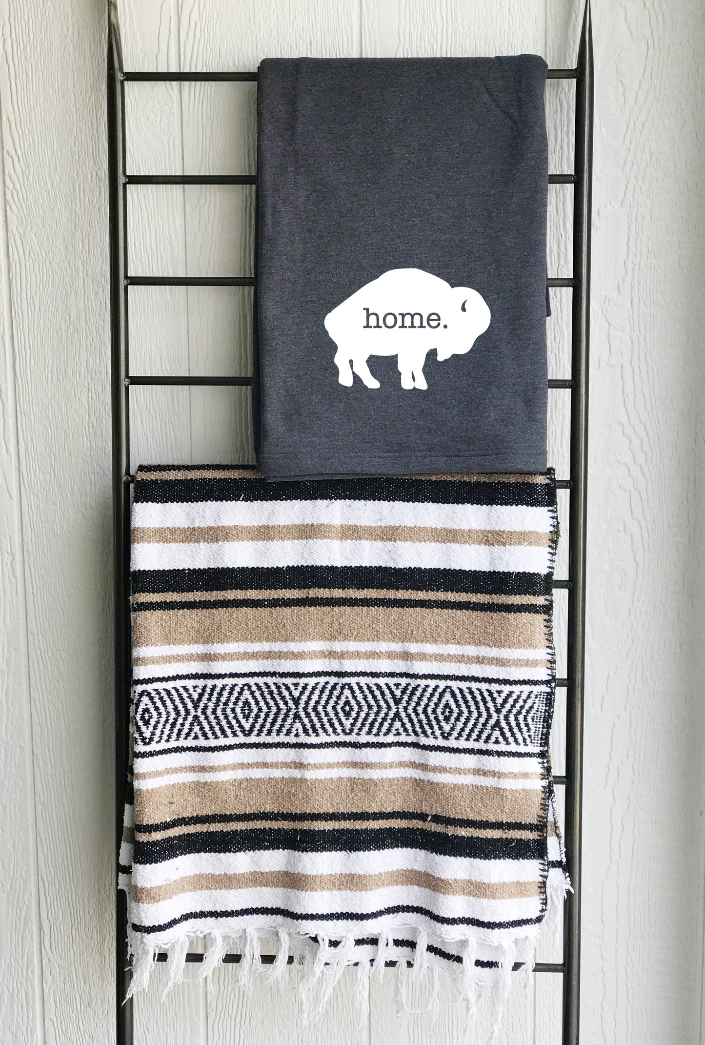 Buffalo Sweatshirt Blanket