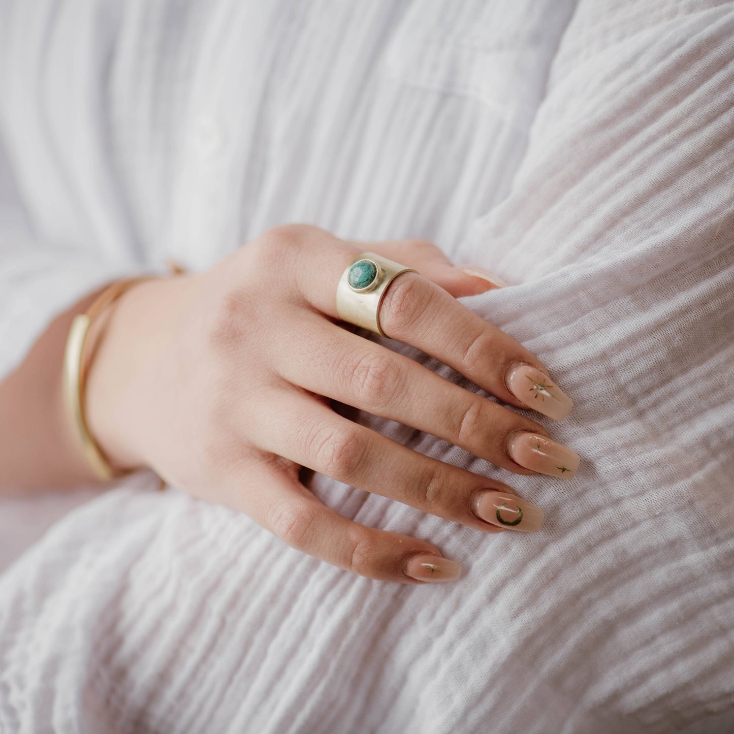 Nile Rings // Turquoise