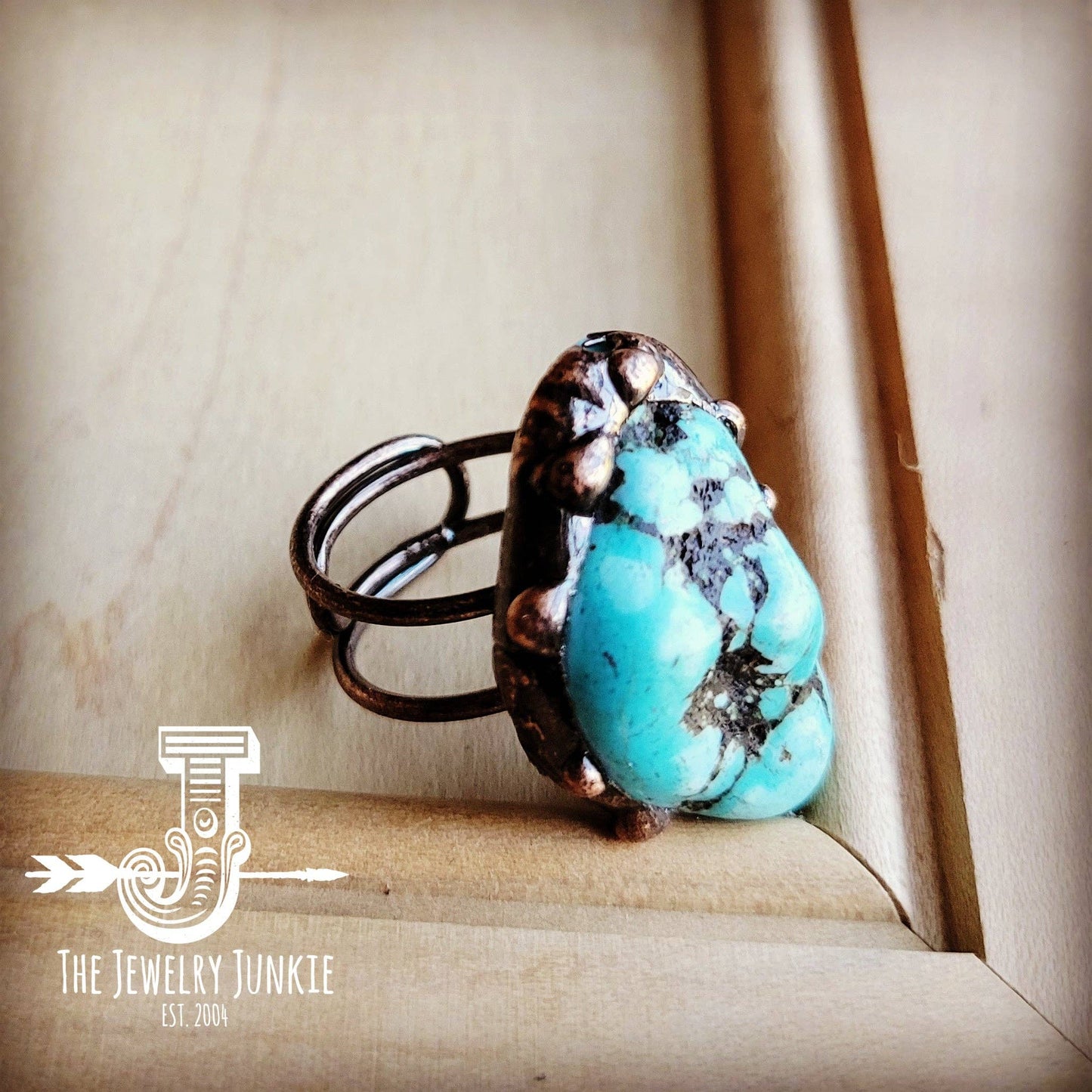 Blue Turquoise Rings