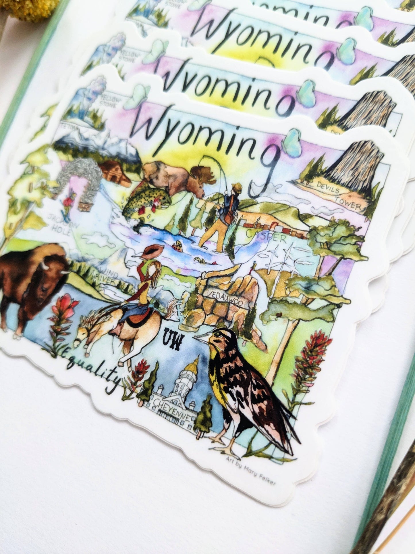 Wyoming Stickers
