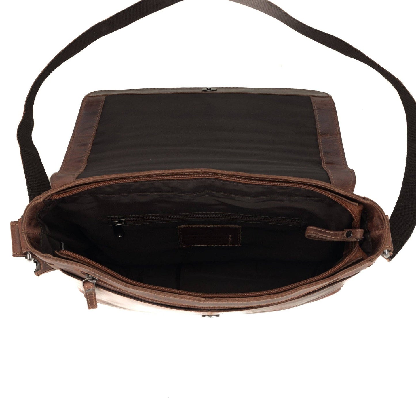 Austin Messenger Bag 11" Chestnut