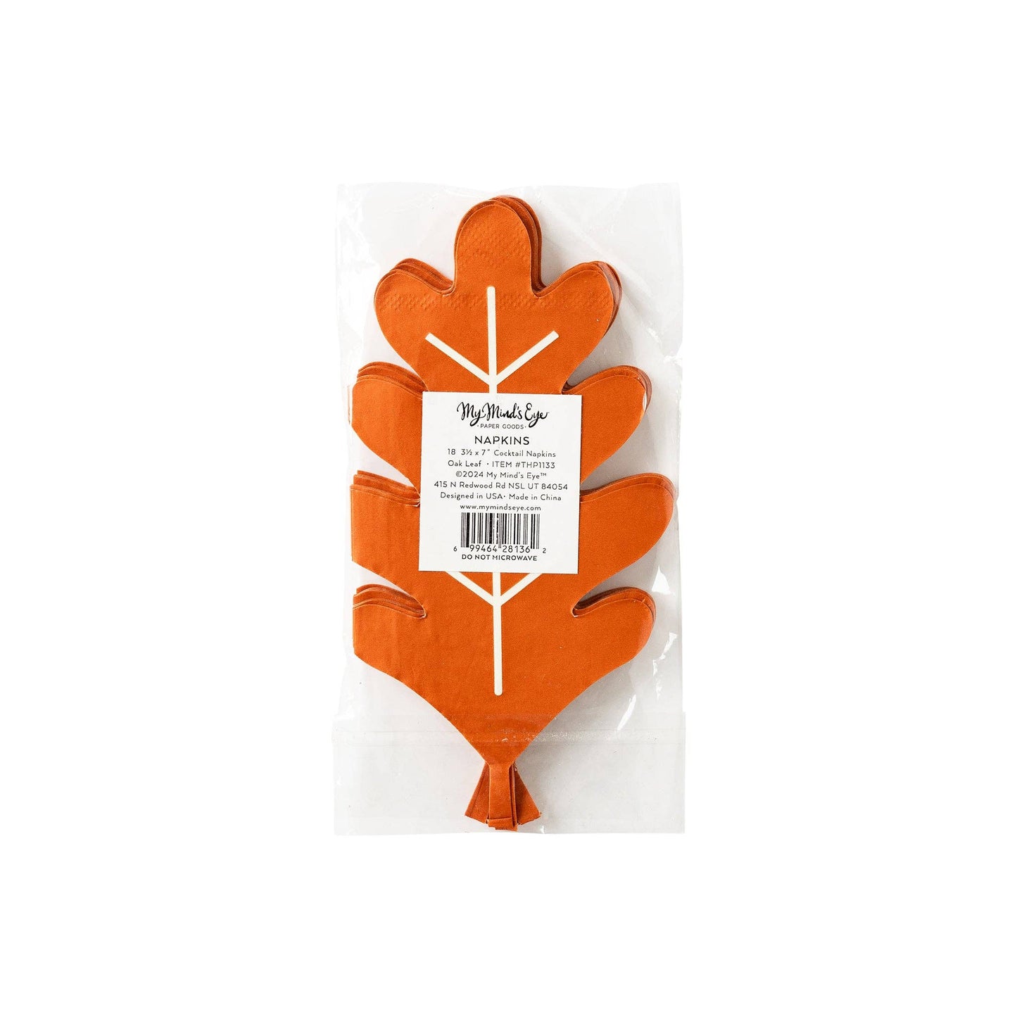 Oak Leaf Party Napkin
