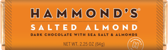 Salted Almond Chocolate Bar 2.25oz