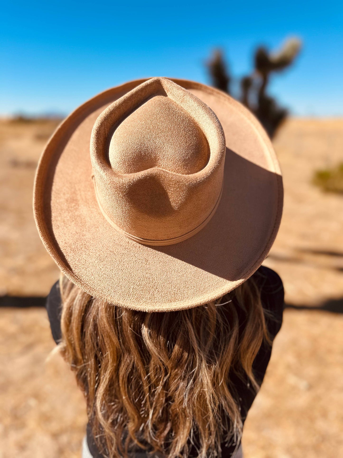 Vegan Suede Sweetheart Woman's Fedora
