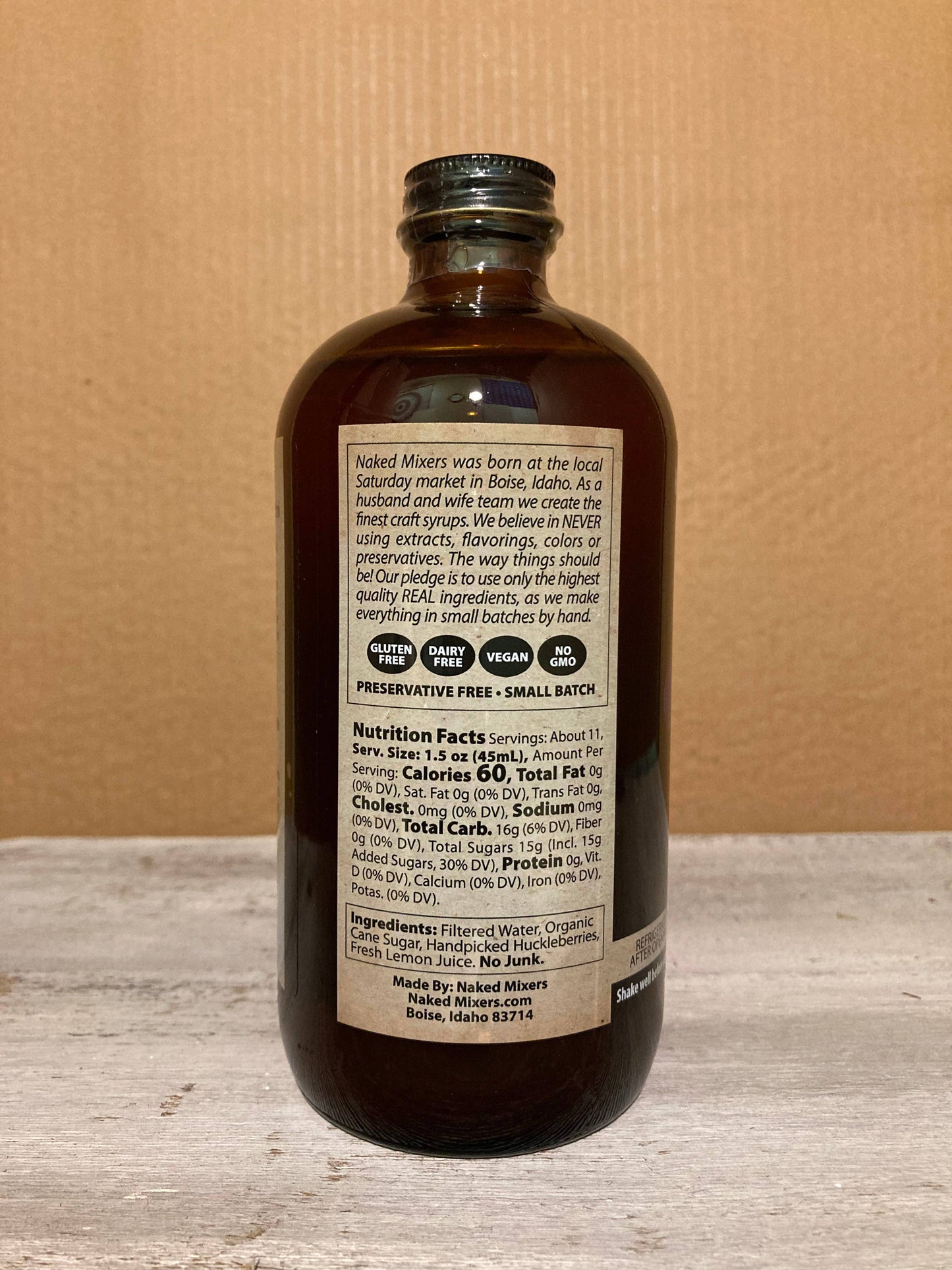 Wild Huckleberry Lemon Drop Mixer