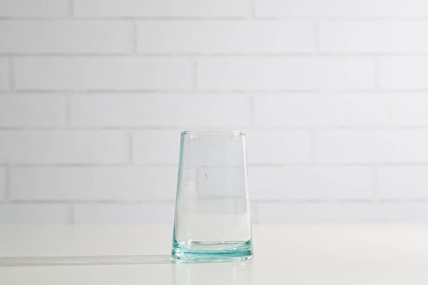 Single Moroccan Cone Glass Large - Clear