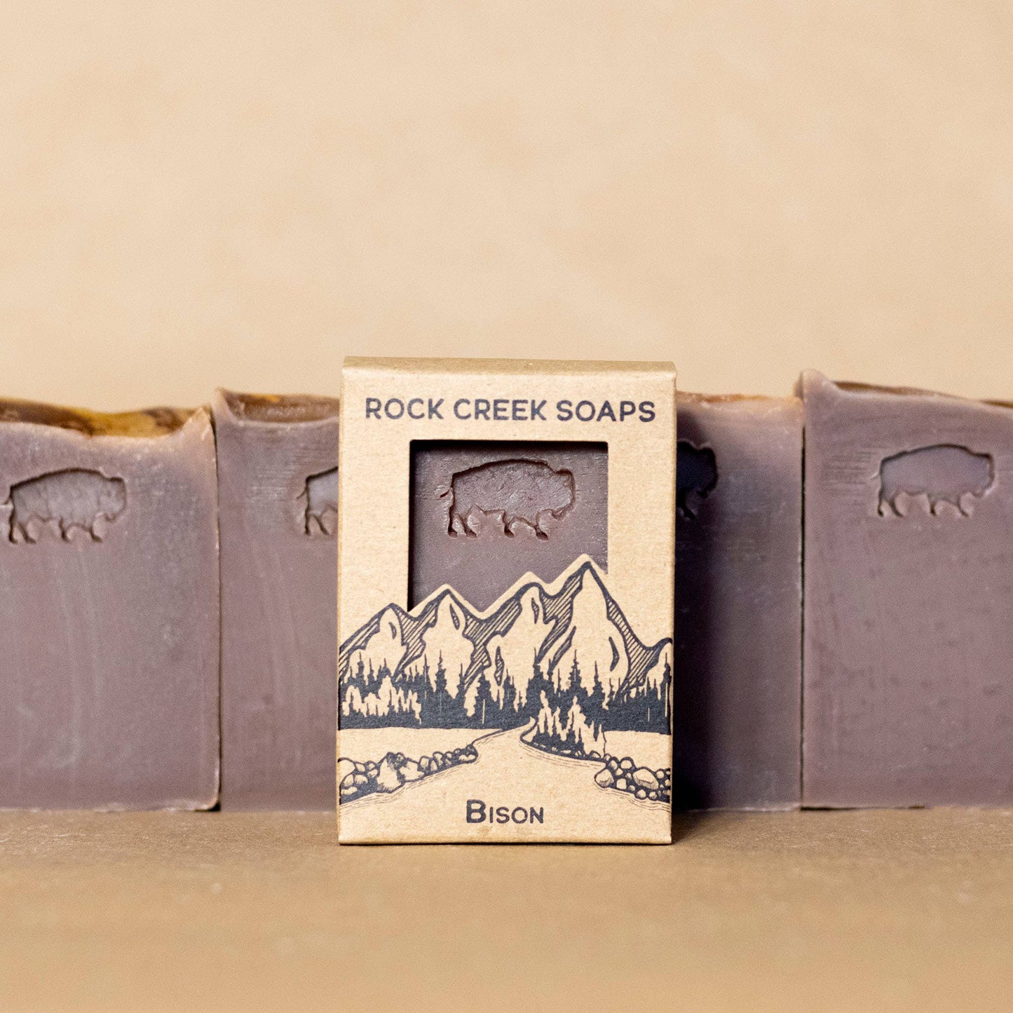 Bison Bar Soap | Amber Vanilla & Lavender