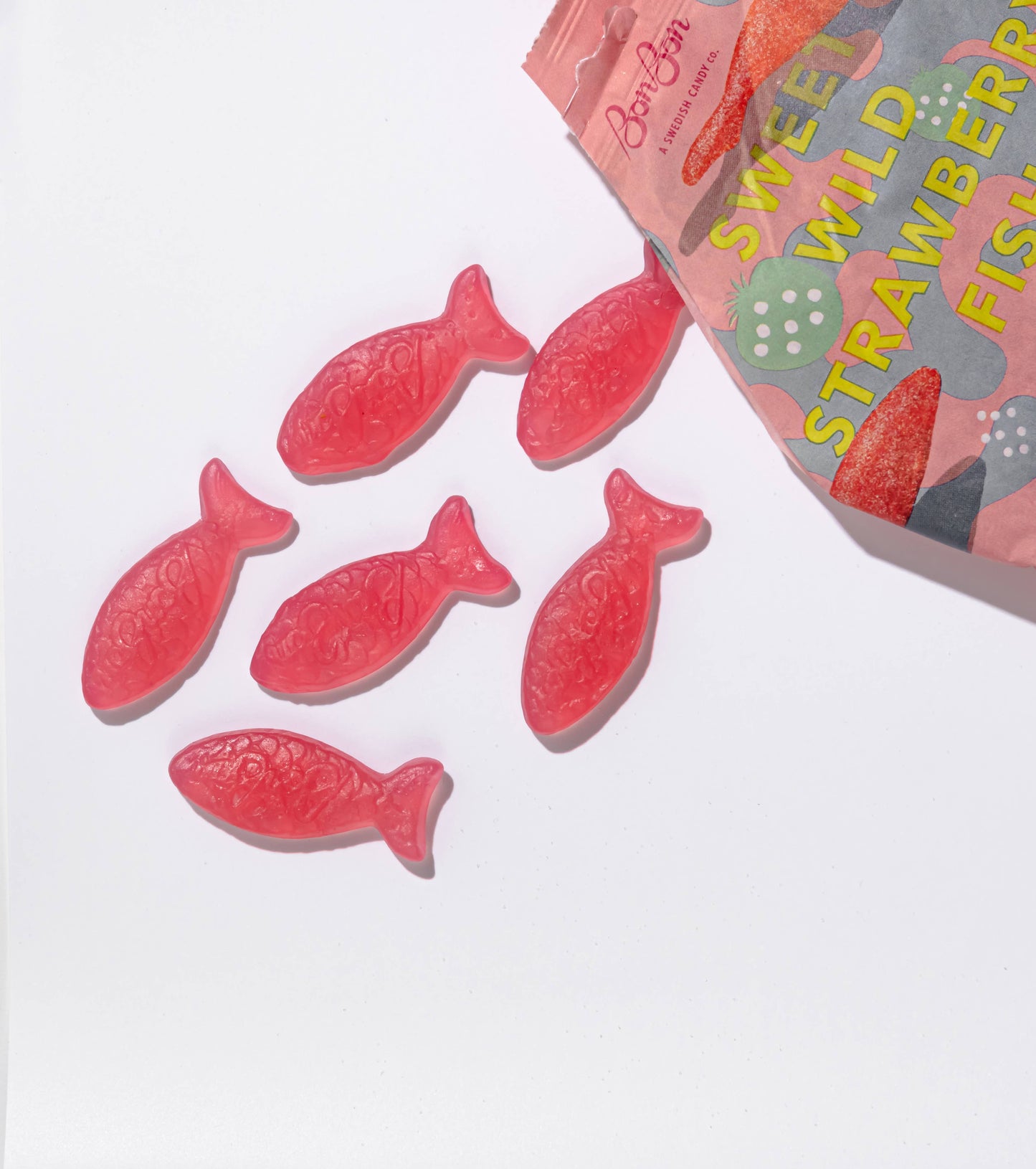 Sweet Wild Strawberry Fish Candy
