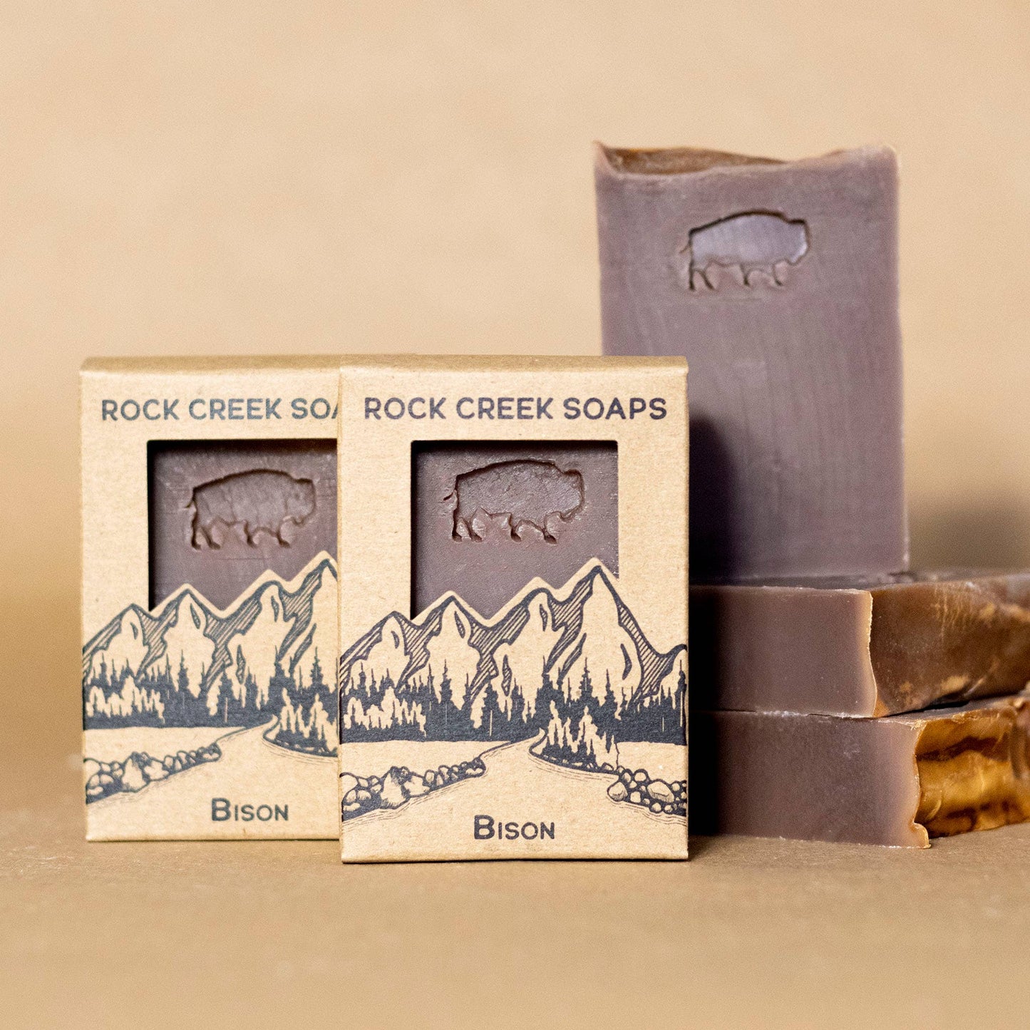 Bison Bar Soap | Amber Vanilla & Lavender