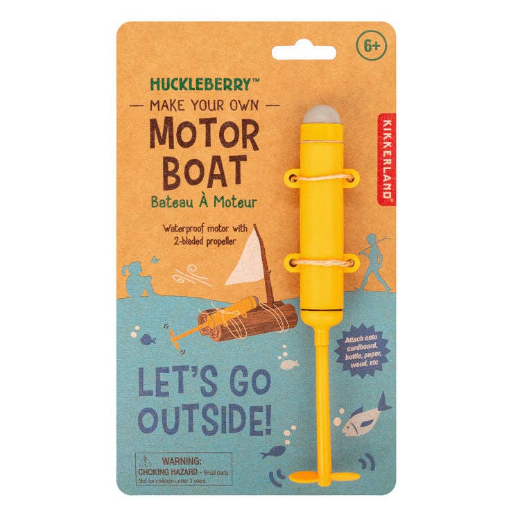 Huckberry Make Your Own Motor Boat