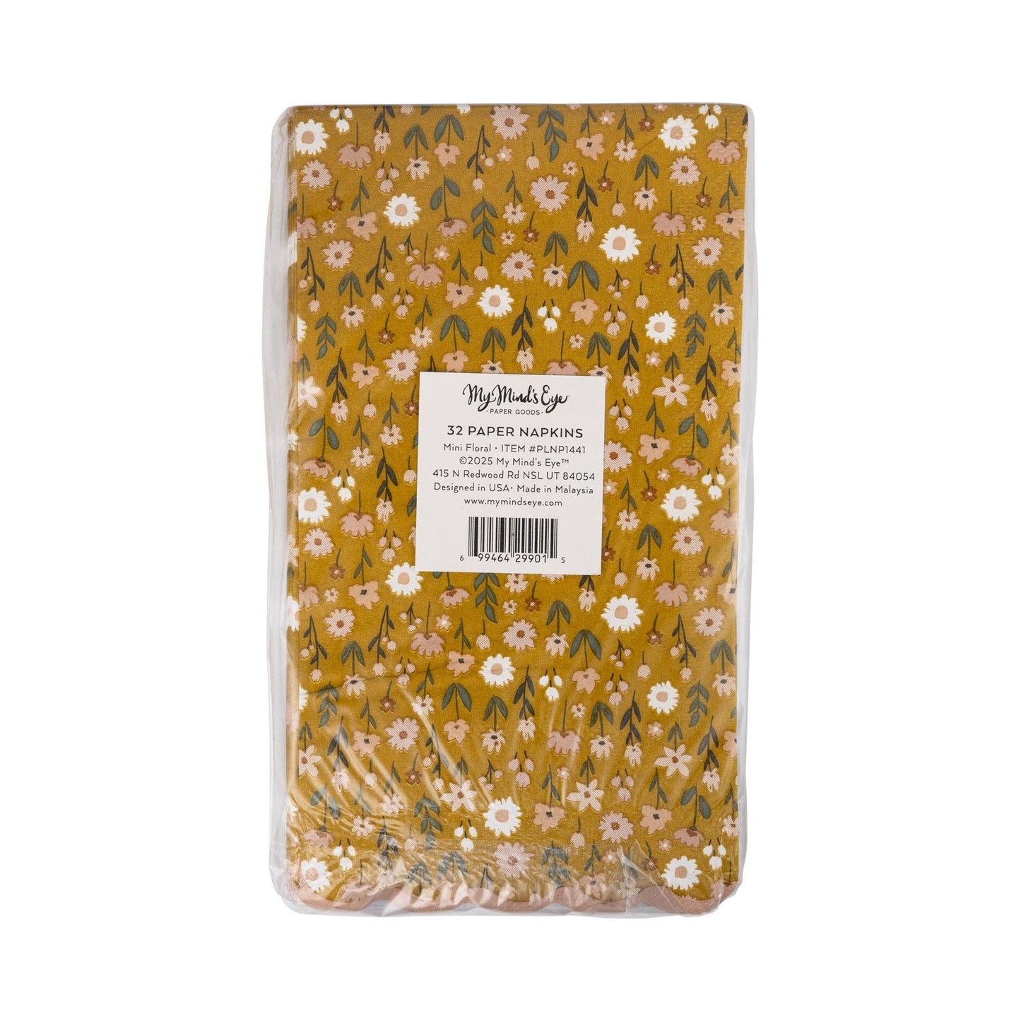 Fall Floral Party Napkin