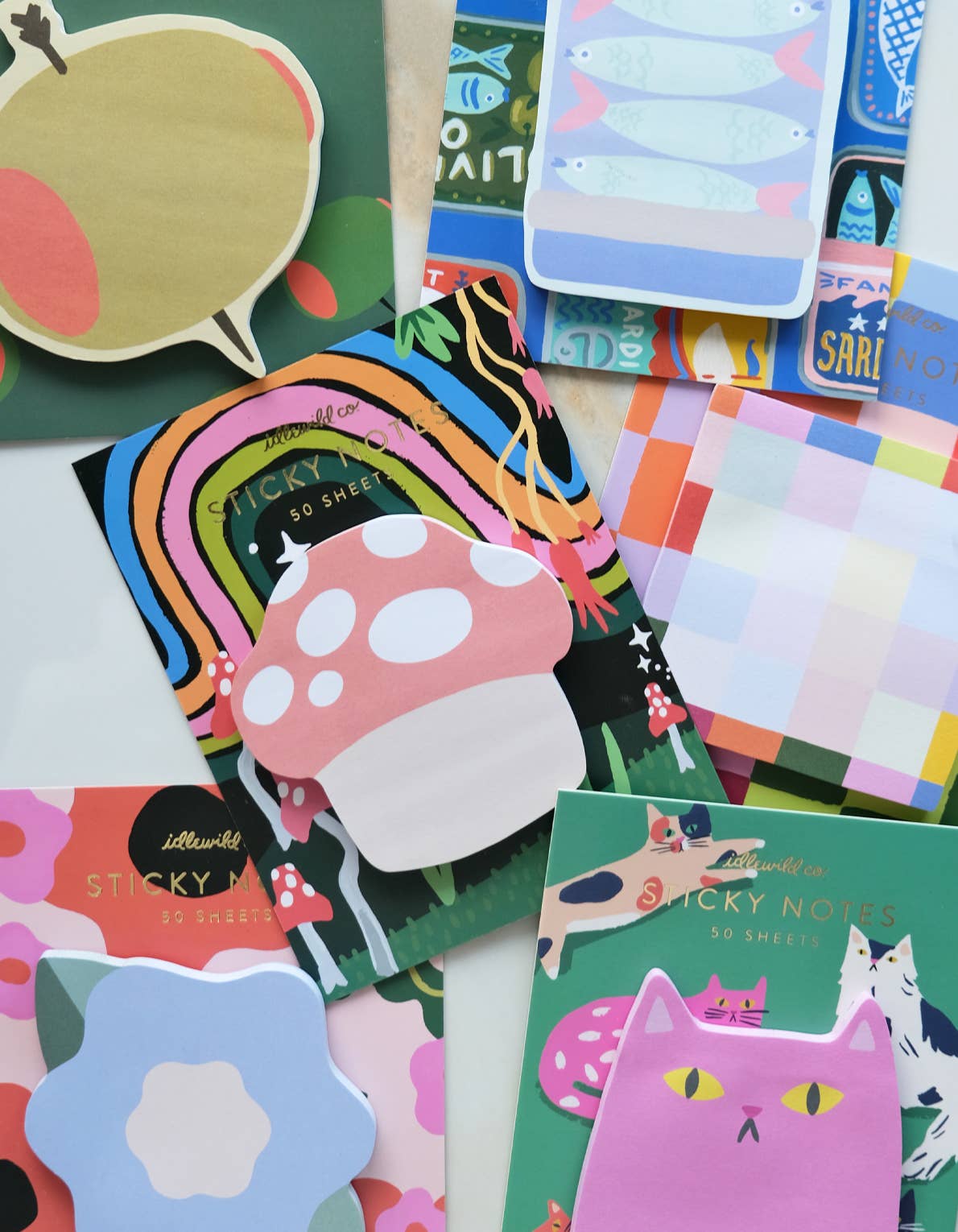 Die-Cut Sticky Notepad | Blossom