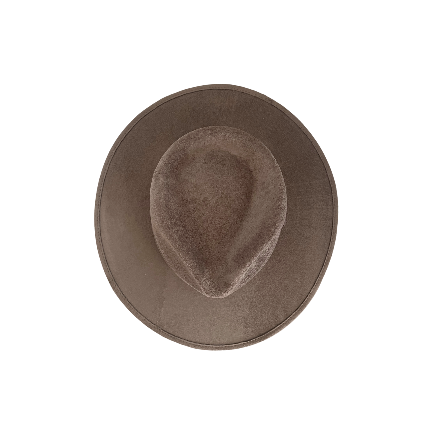 Vegan Suede Tear Drop Woman's Hat