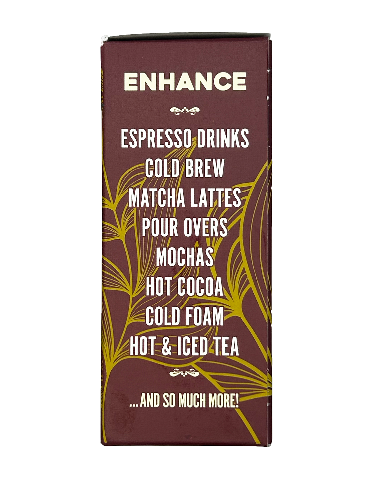 Coffee Syrups - Vanilla, Hazelnut, Caramel