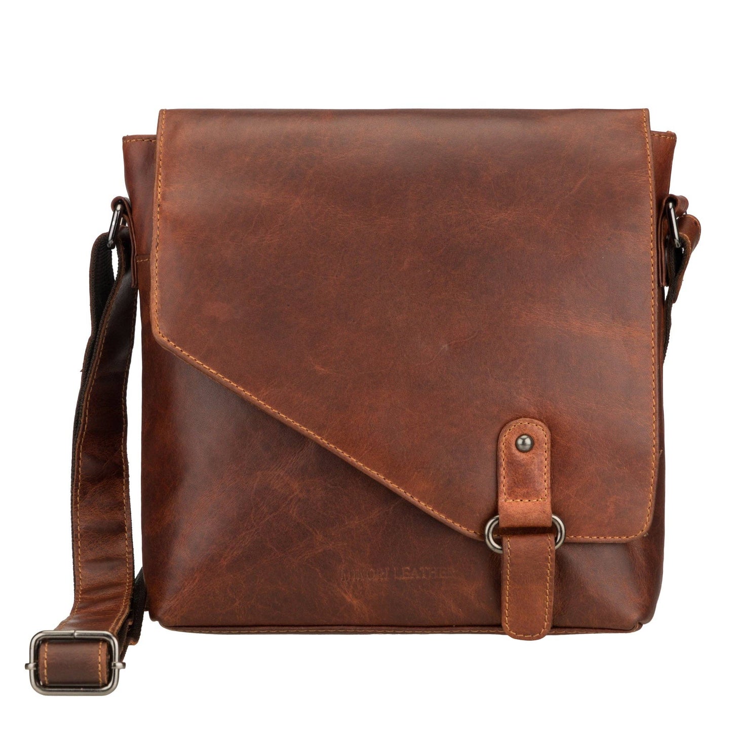 Noah Messenger Bag Chestnut