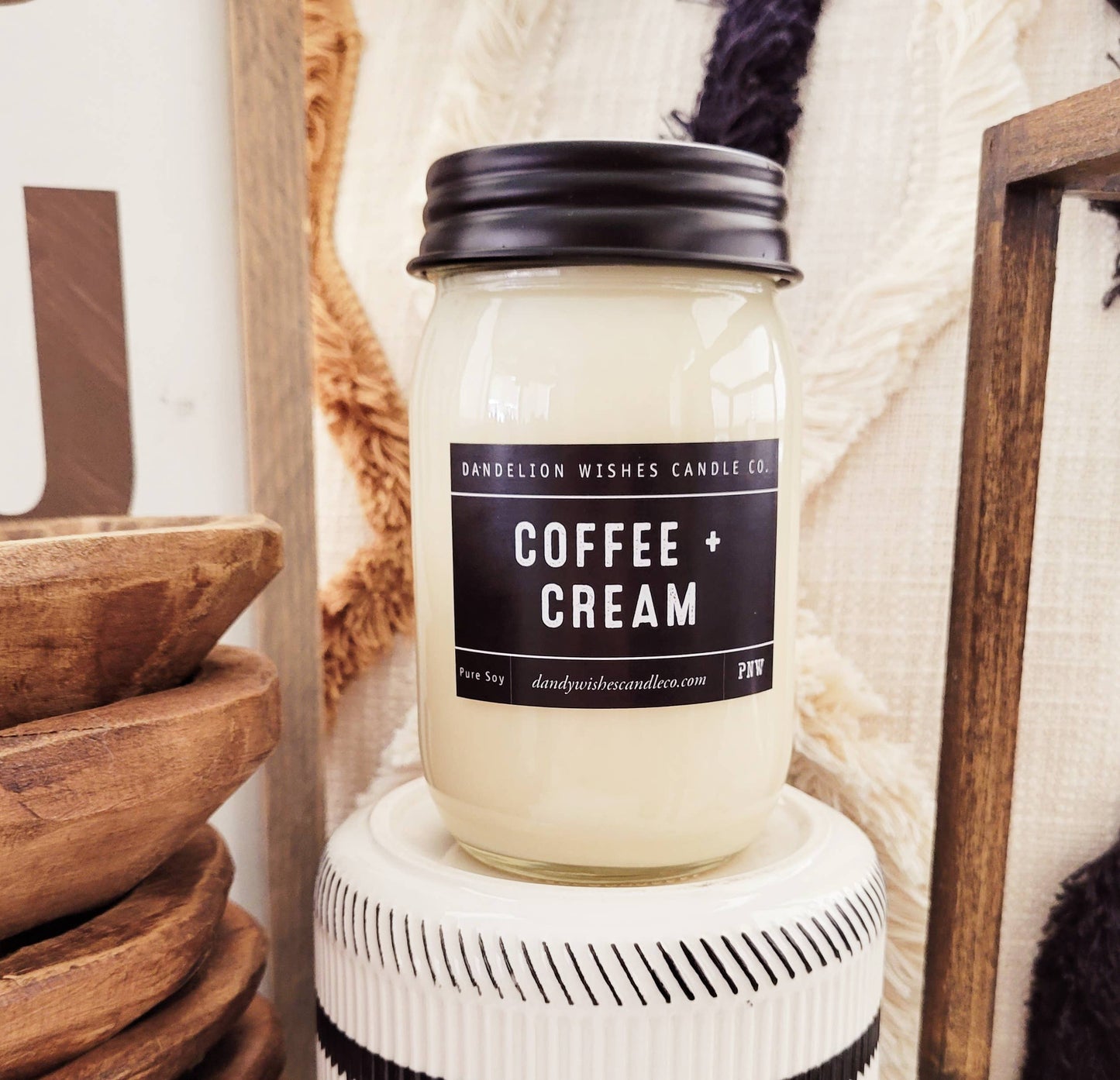 16 oz. Smooth Mason Jar Candle