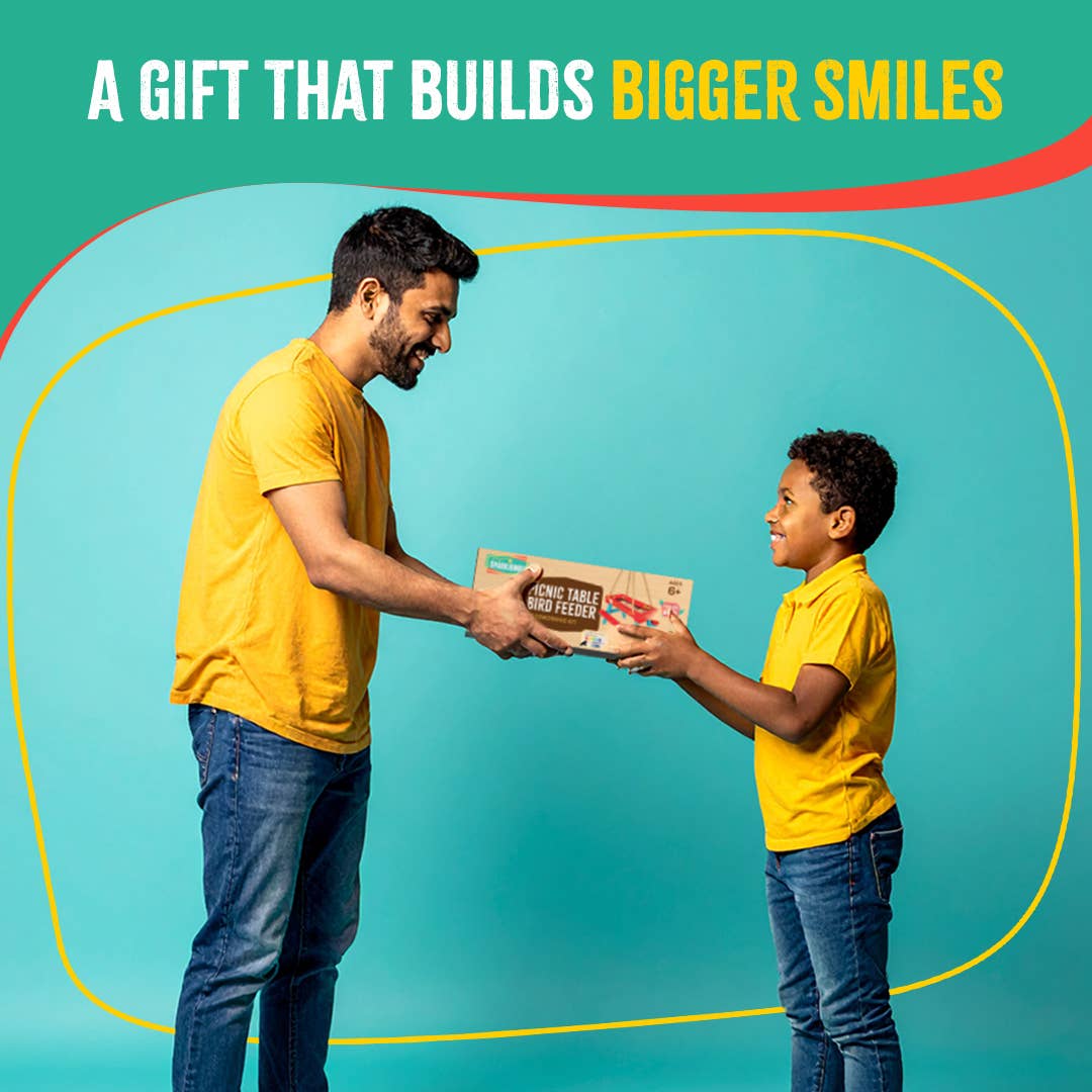 Picnic Table Feeder Kids Woodworking Kit