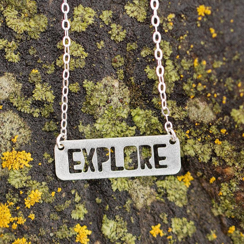 Explore Bar Necklace