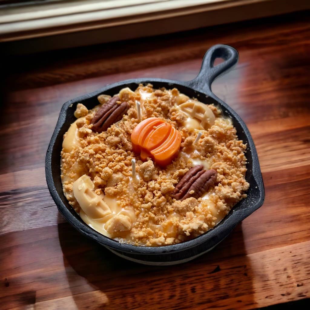 8 oz Pumpkin Pecan Waffles Skillet Candle