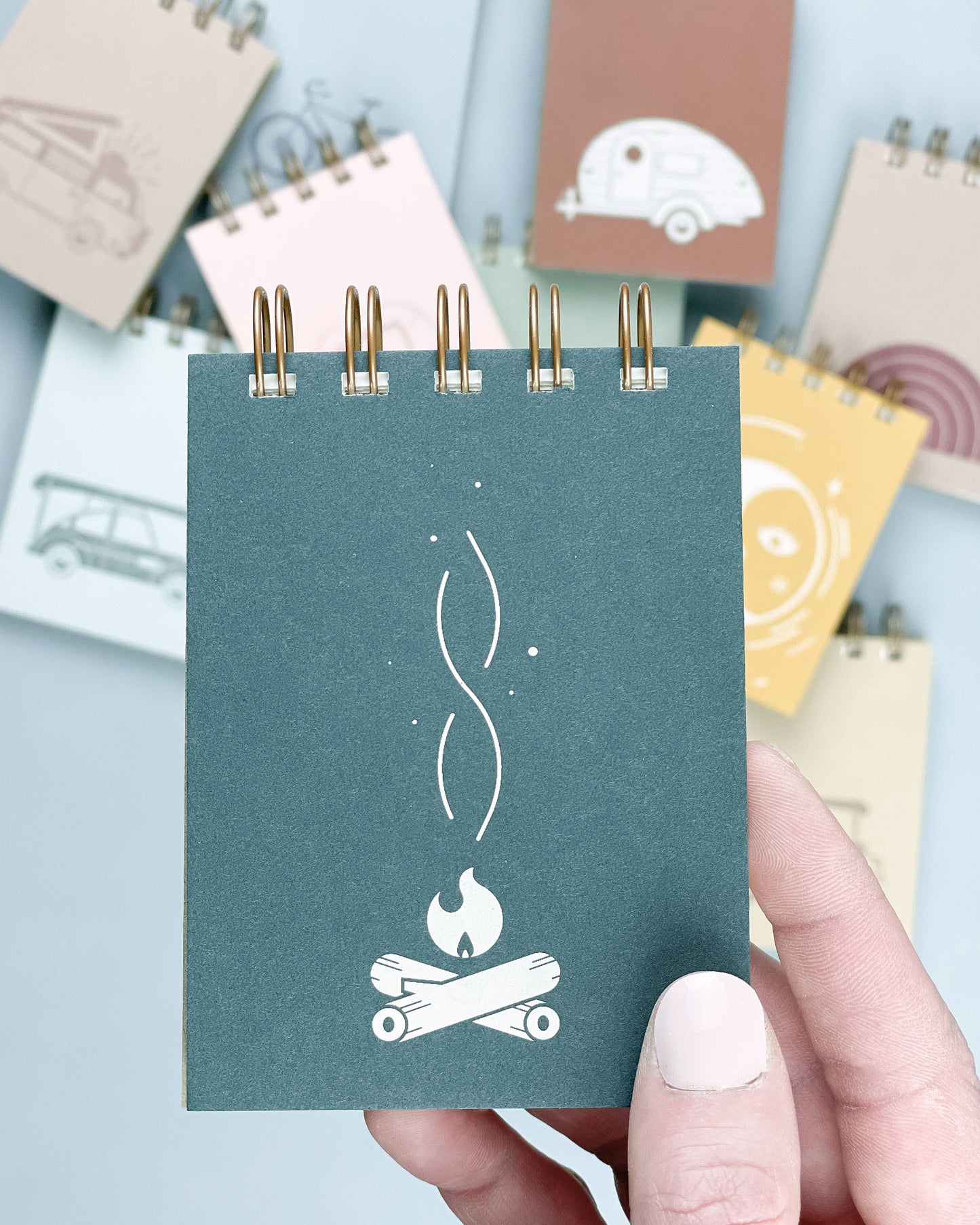 Campfire Mini Jotter Notepad