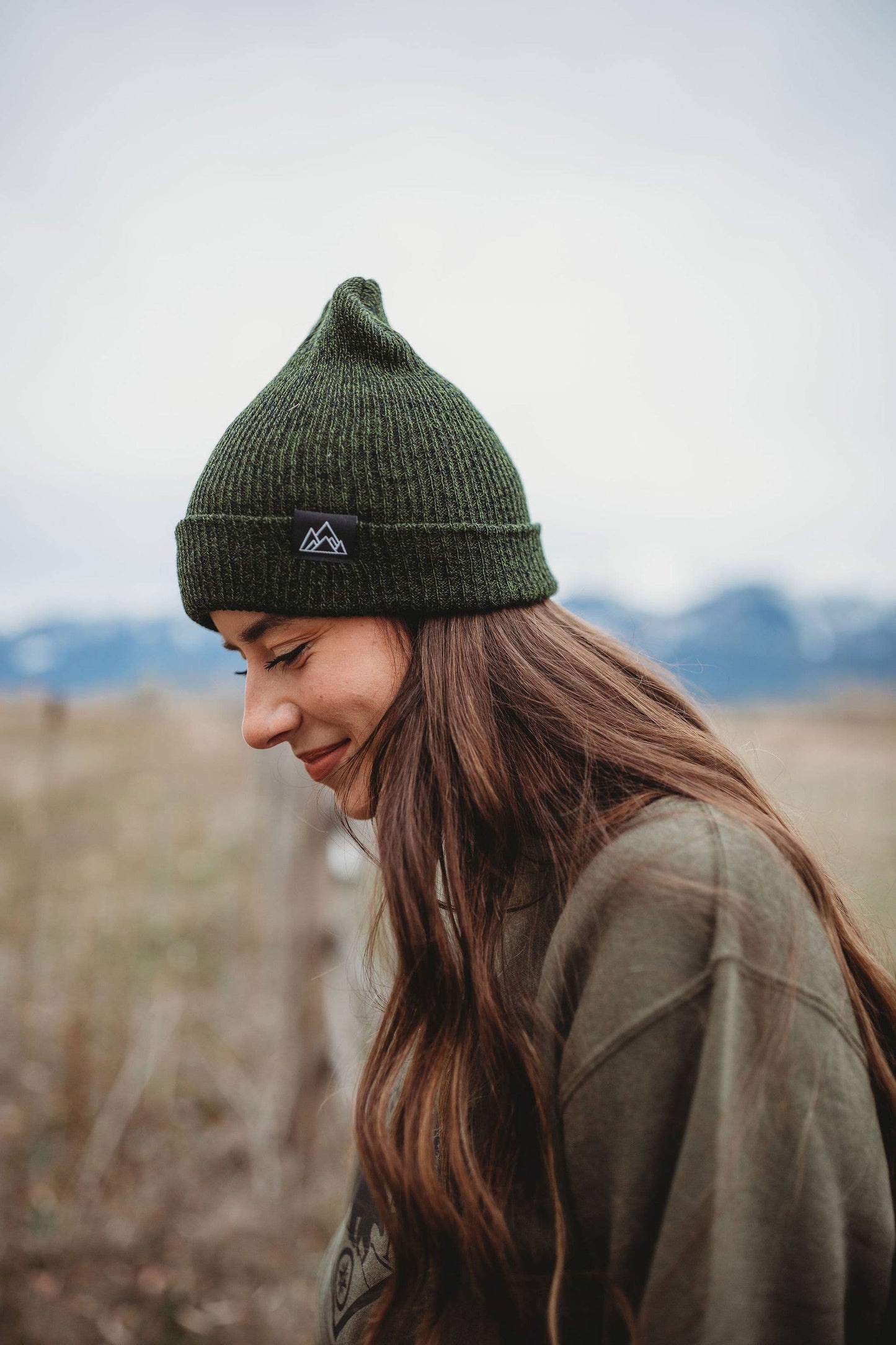 Fishermen Beanie: Woman's Green