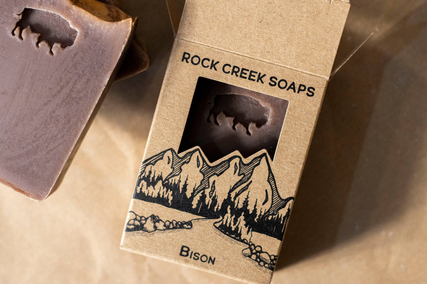 Bison Bar Soap | Amber Vanilla & Lavender