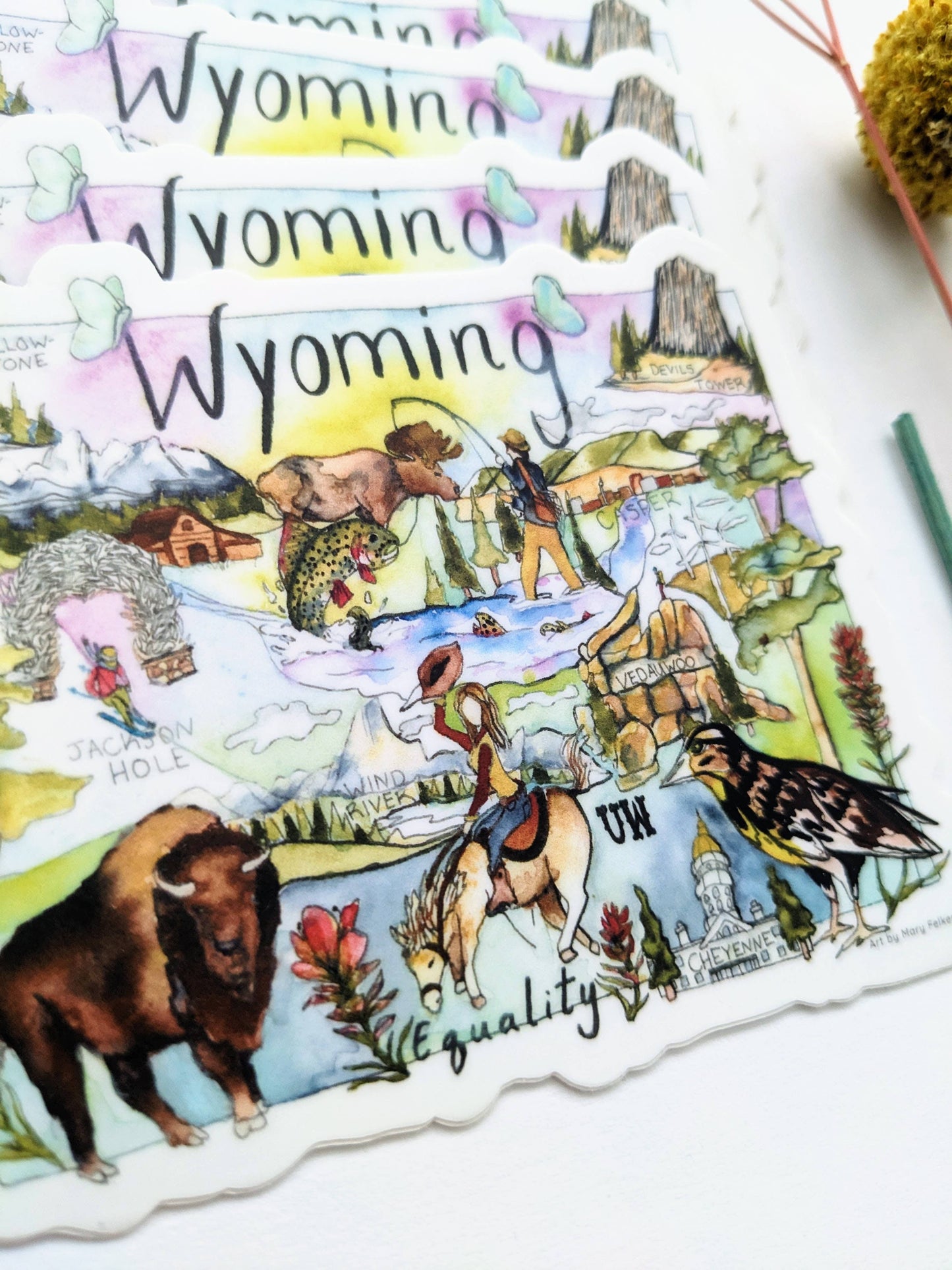 Wyoming Stickers