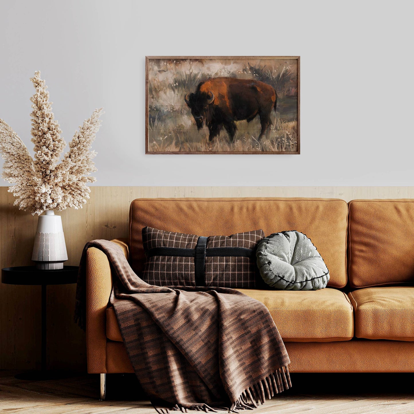 Bison Range Plank Art