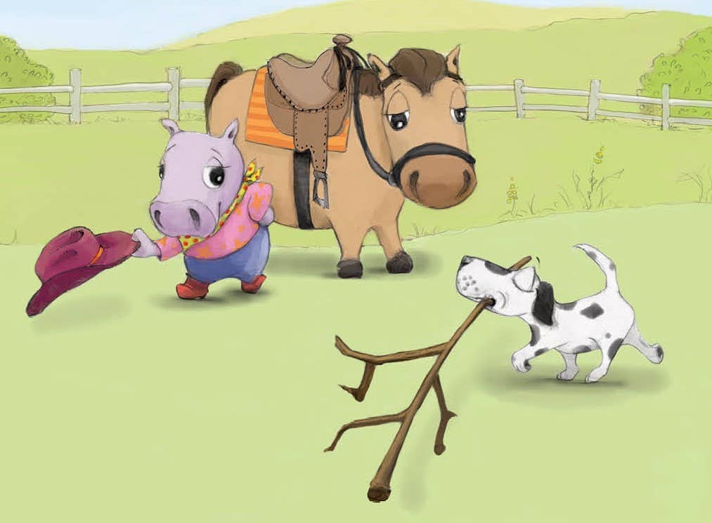 Little Buckaroo and Lou book