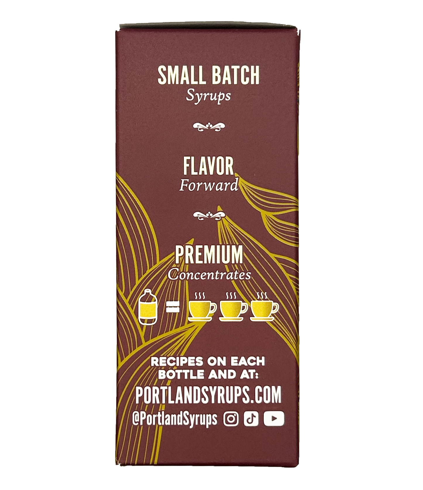 Coffee Syrups - Vanilla, Hazelnut, Caramel