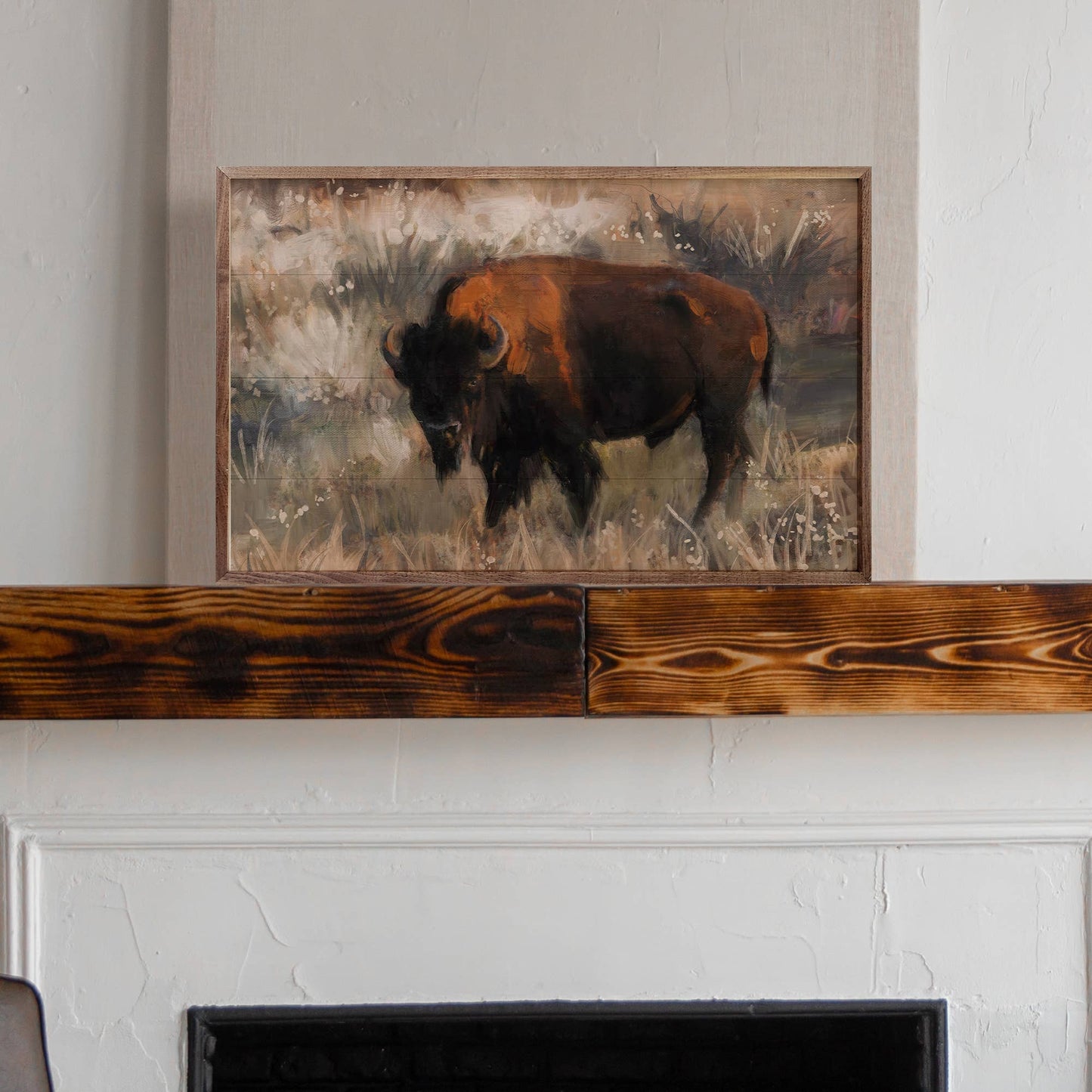 Bison Range Plank Art