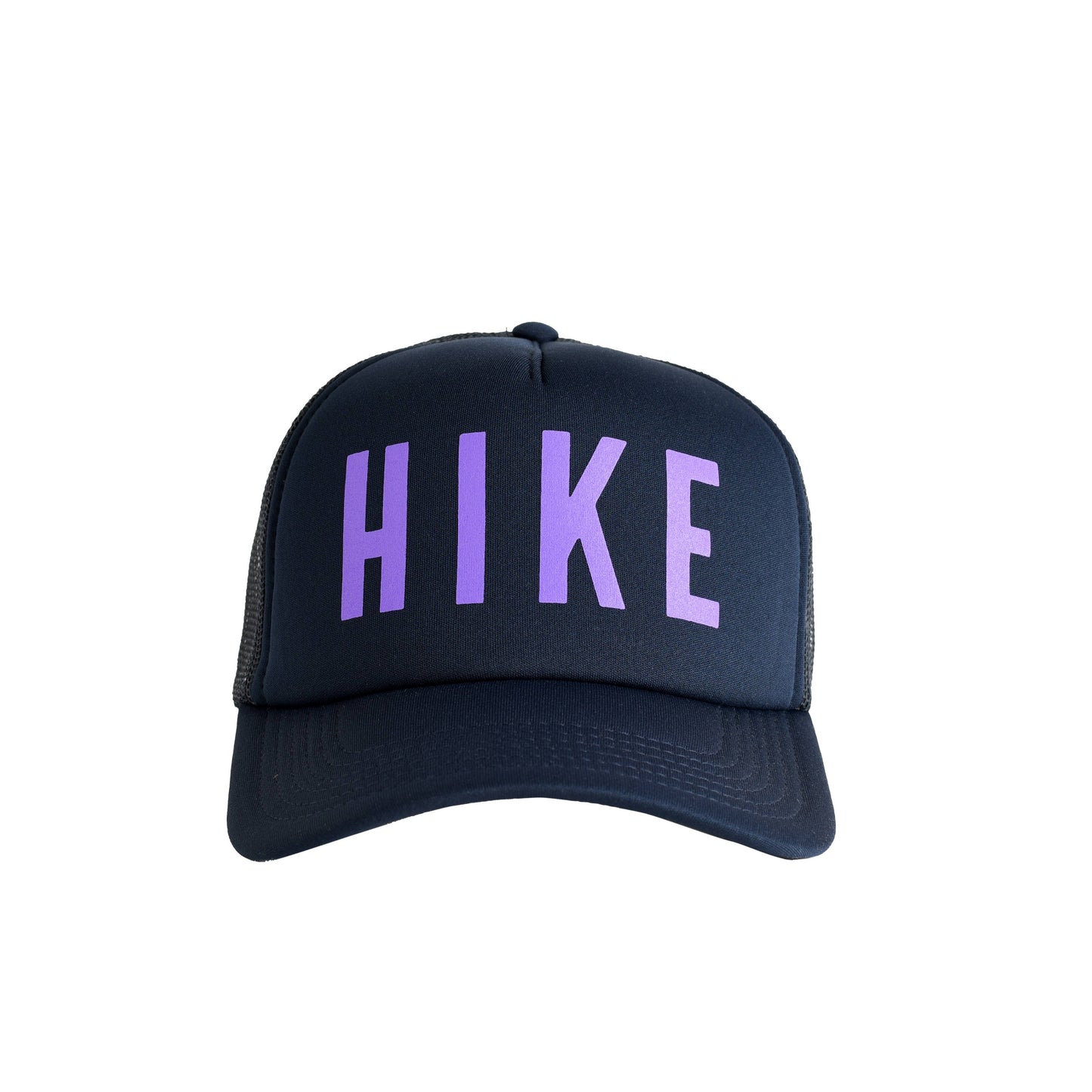 Hike Recycled Woman's Trucker Hat - navy