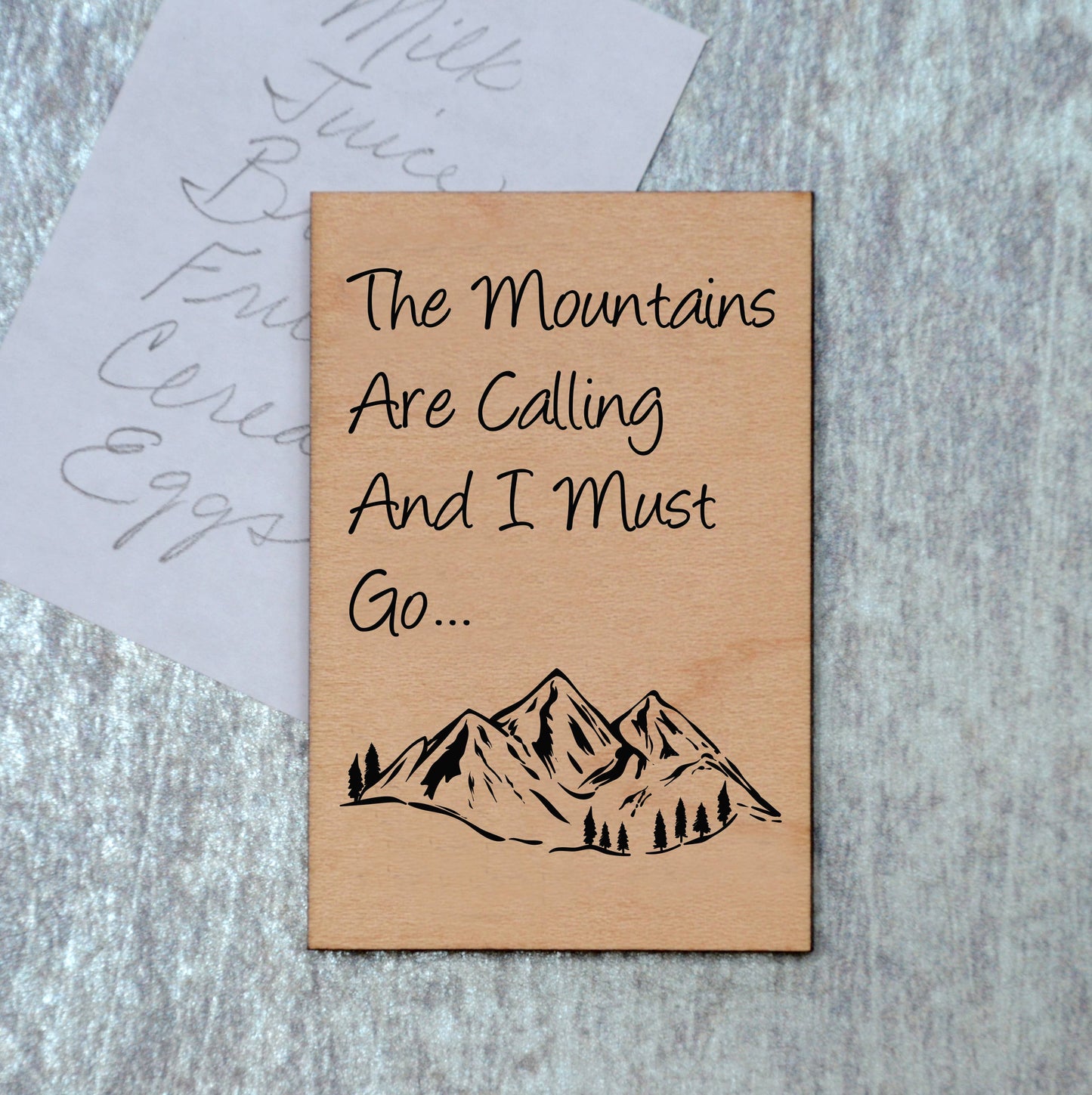 The Mountains Are Calling - Magnets
