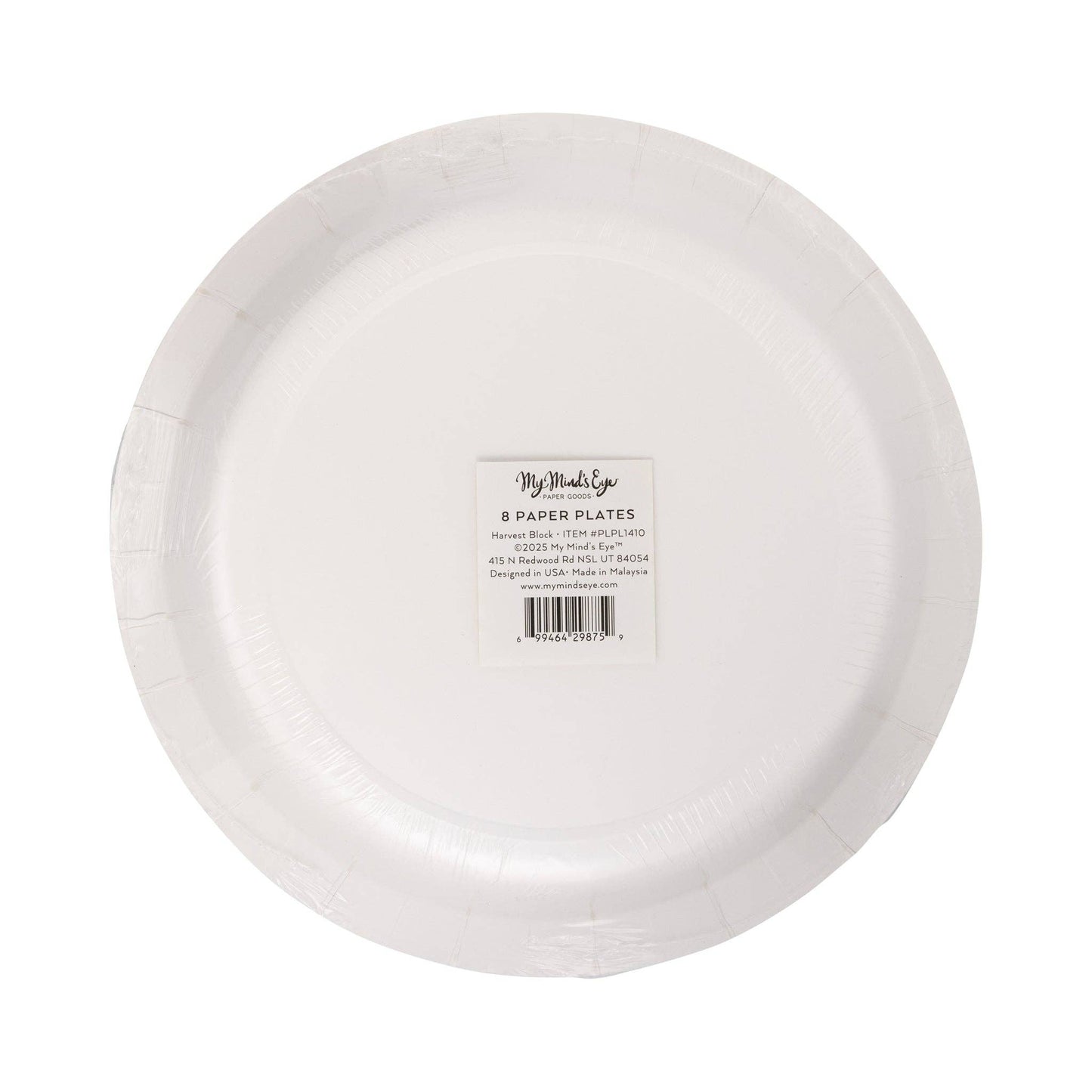 Autumn Party Plate