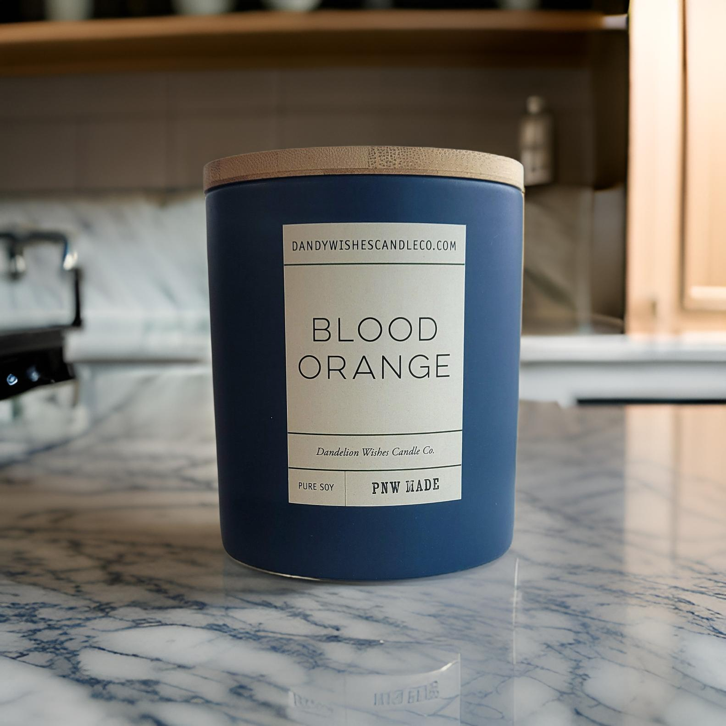 Denim Color Candle