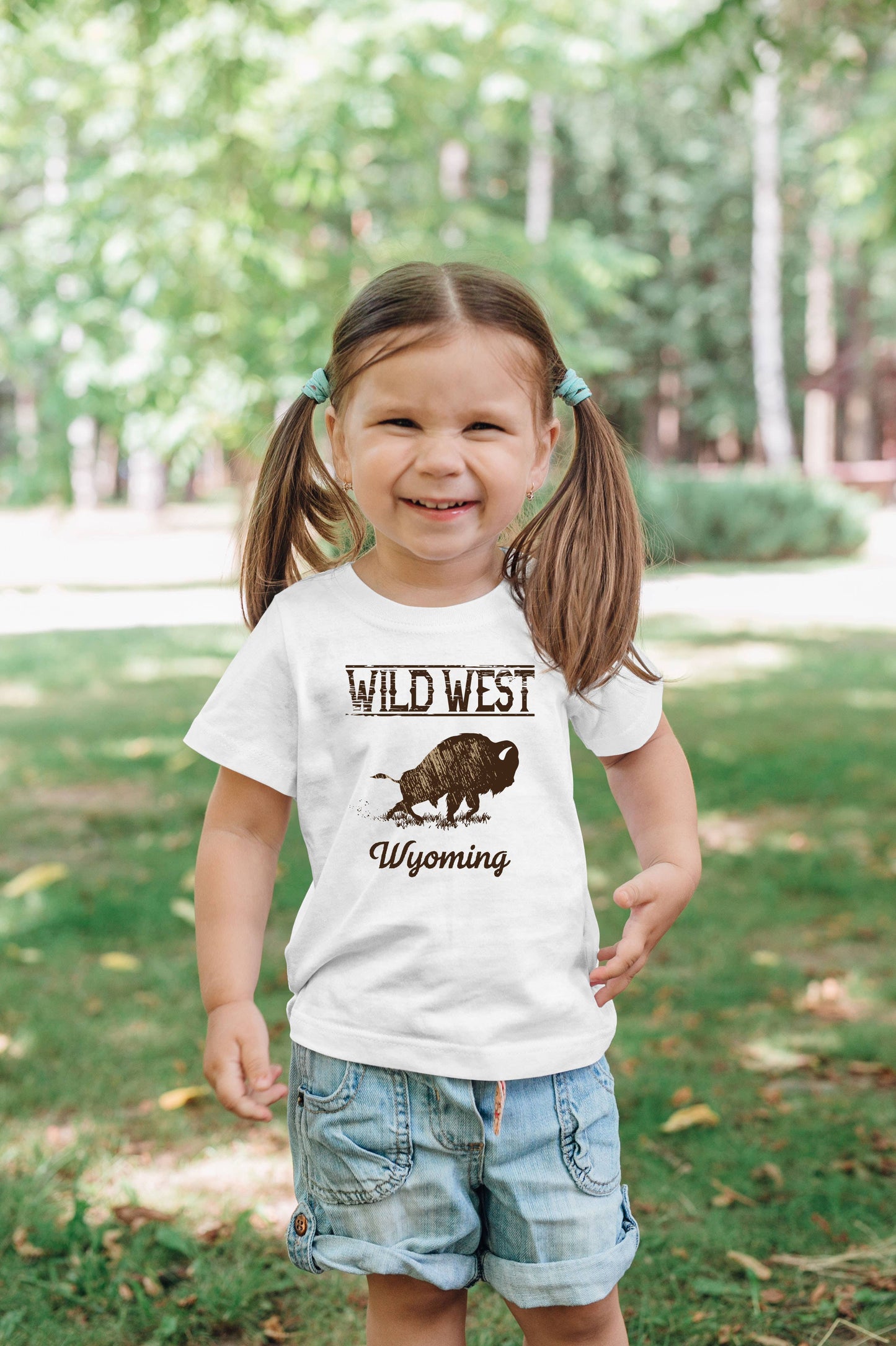 Wild West Wyoming Kid Shirt