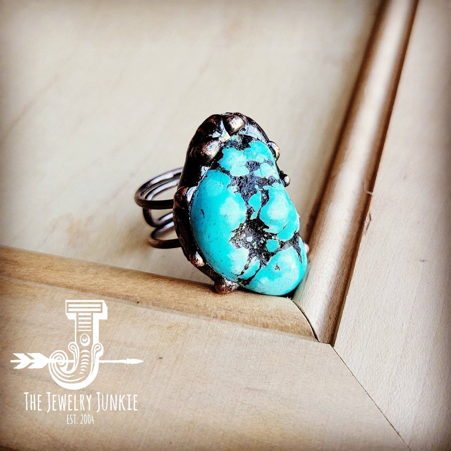 Blue Turquoise Rings