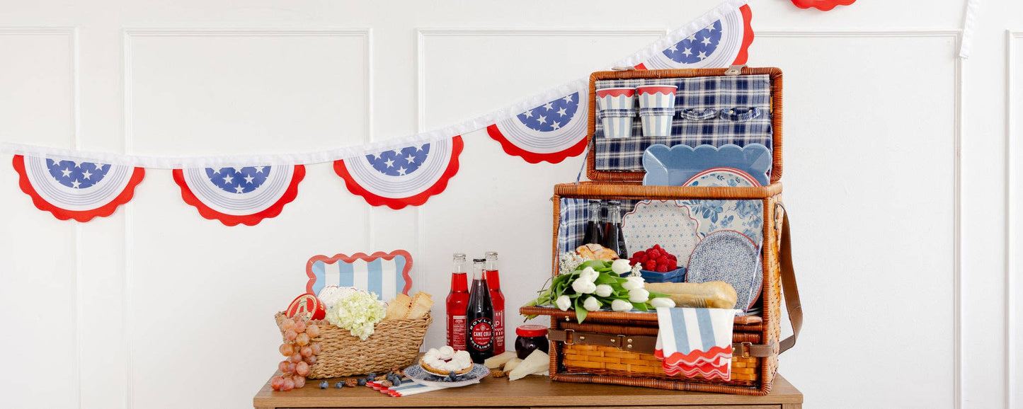 Hamptons Stripes Paper Napkin