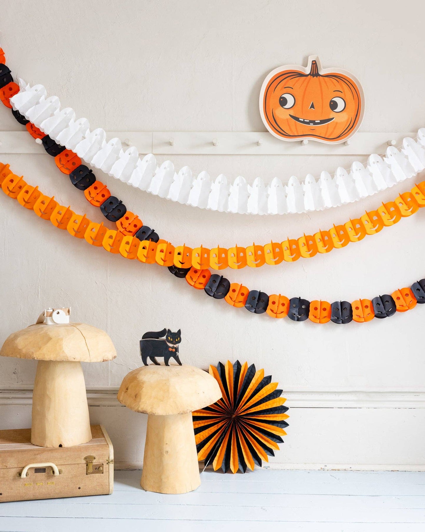 Pumpkin Bamboo Party Tray