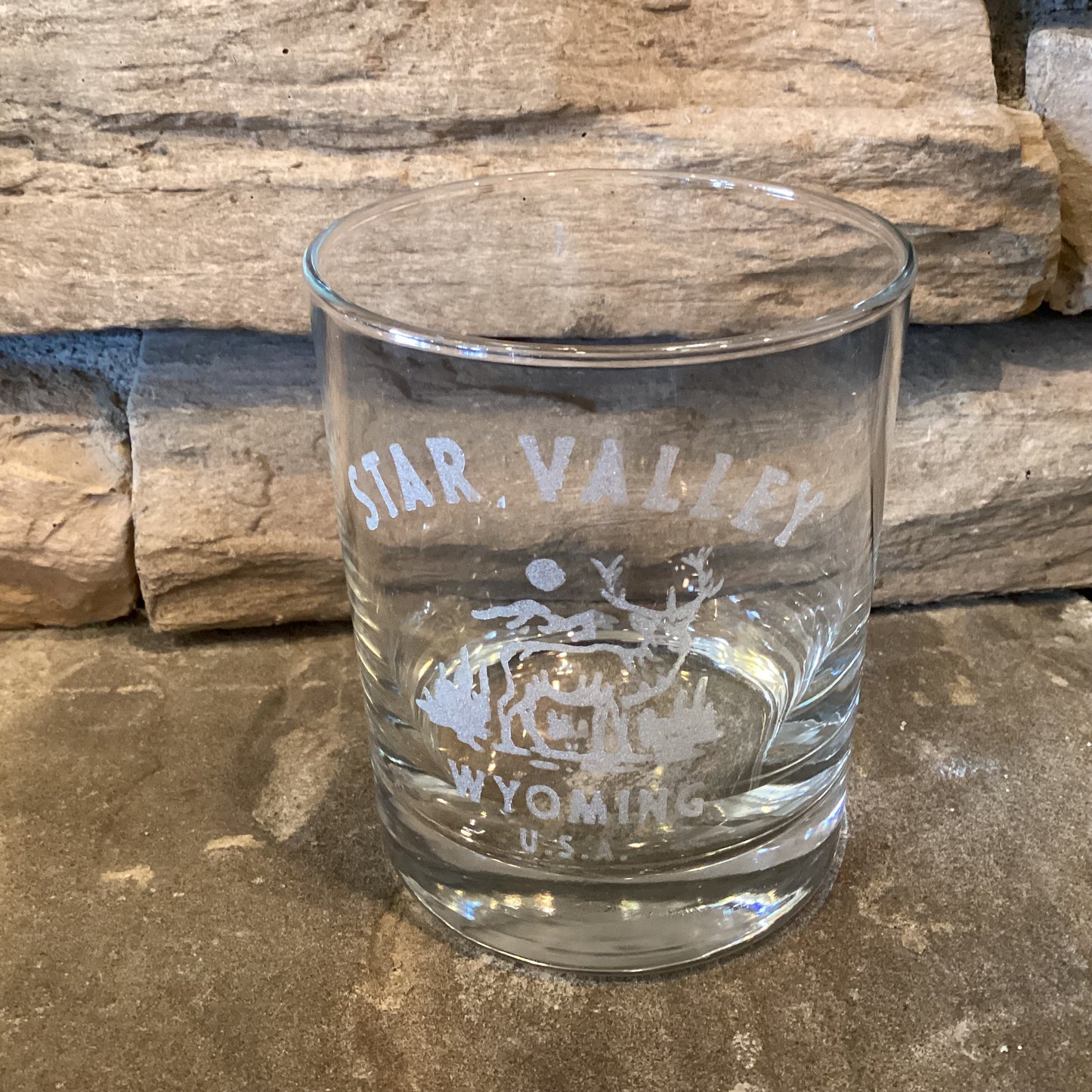 Star Valley Deer Drinking Glasses