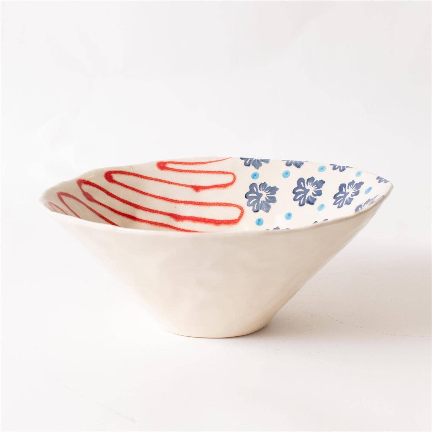 Americana Folk Art Bowl