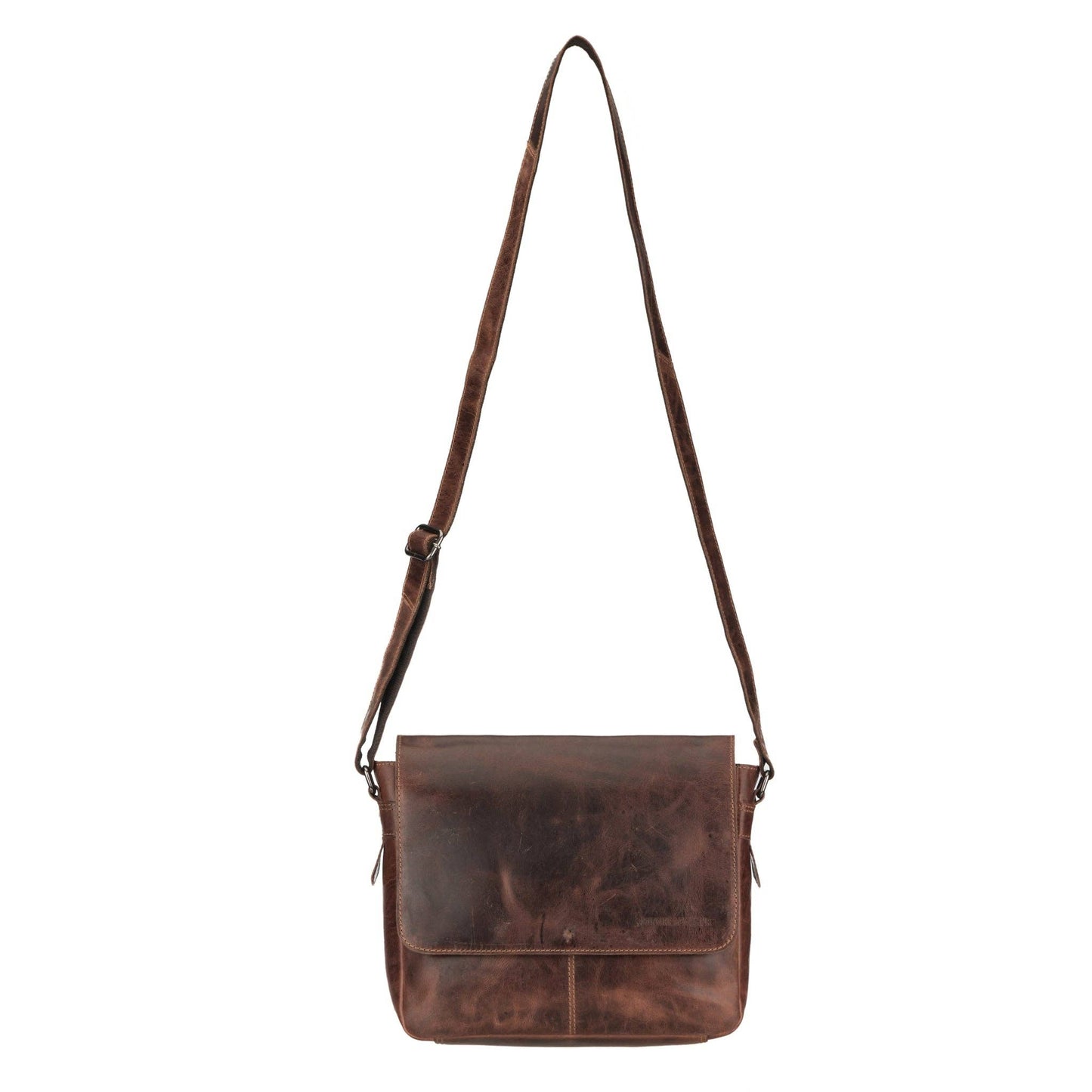 Austin Messenger Bag 11" Chestnut