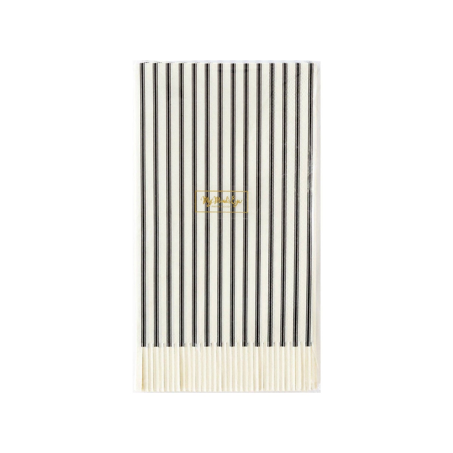 Apothecary Black Party Napkins