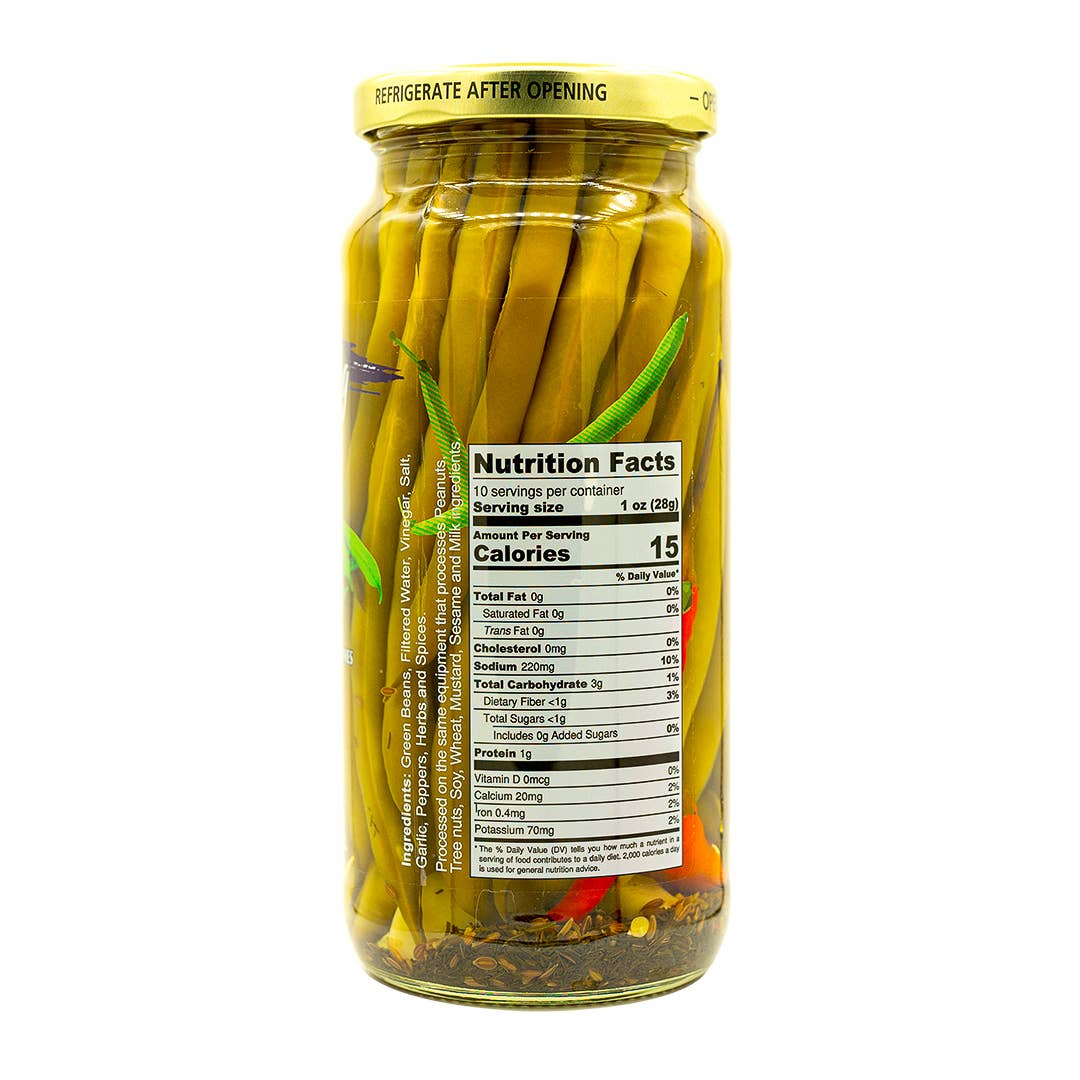 Pickled Beans | Spicy Dill | Artisanal Pickles