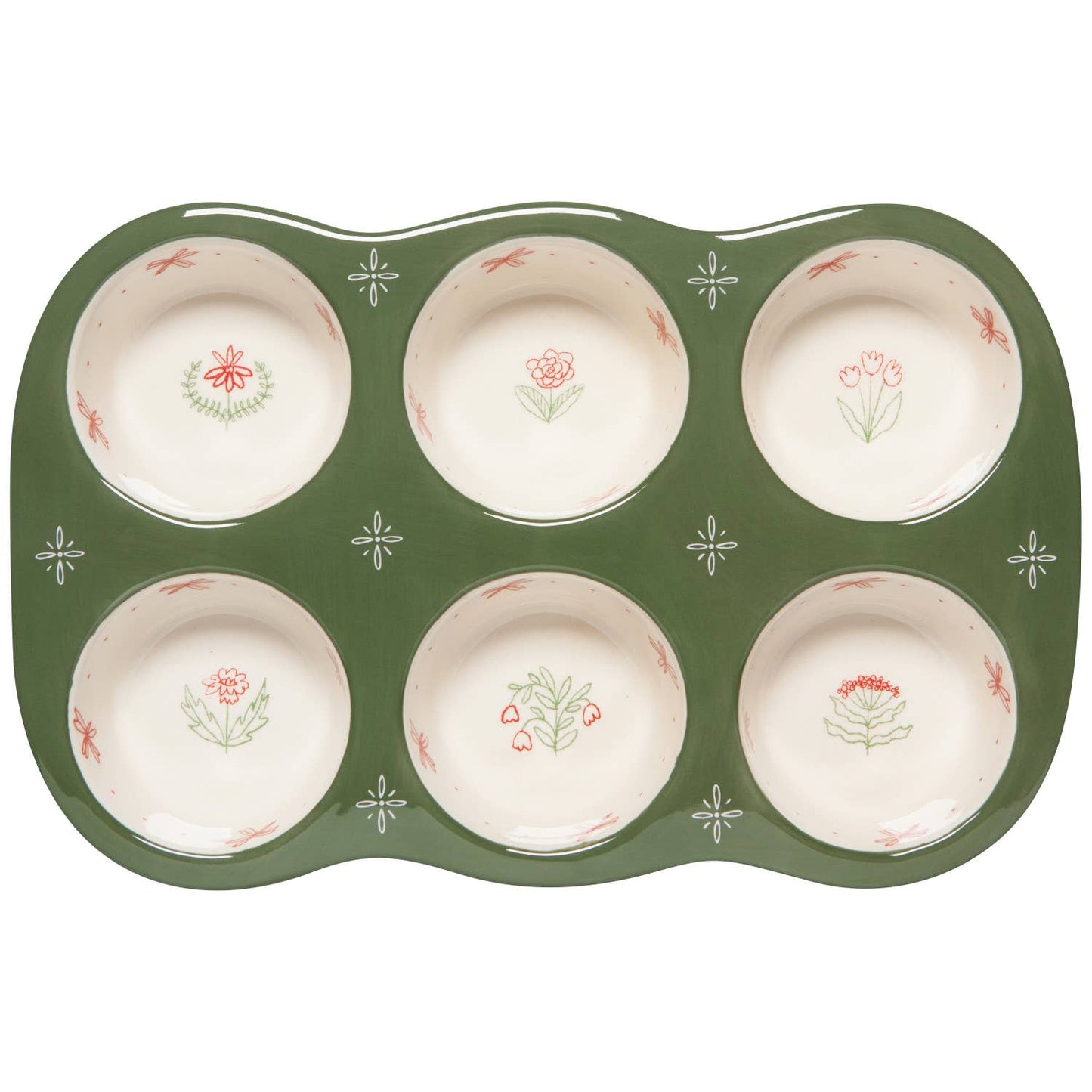 Stoneware Muffin Pan