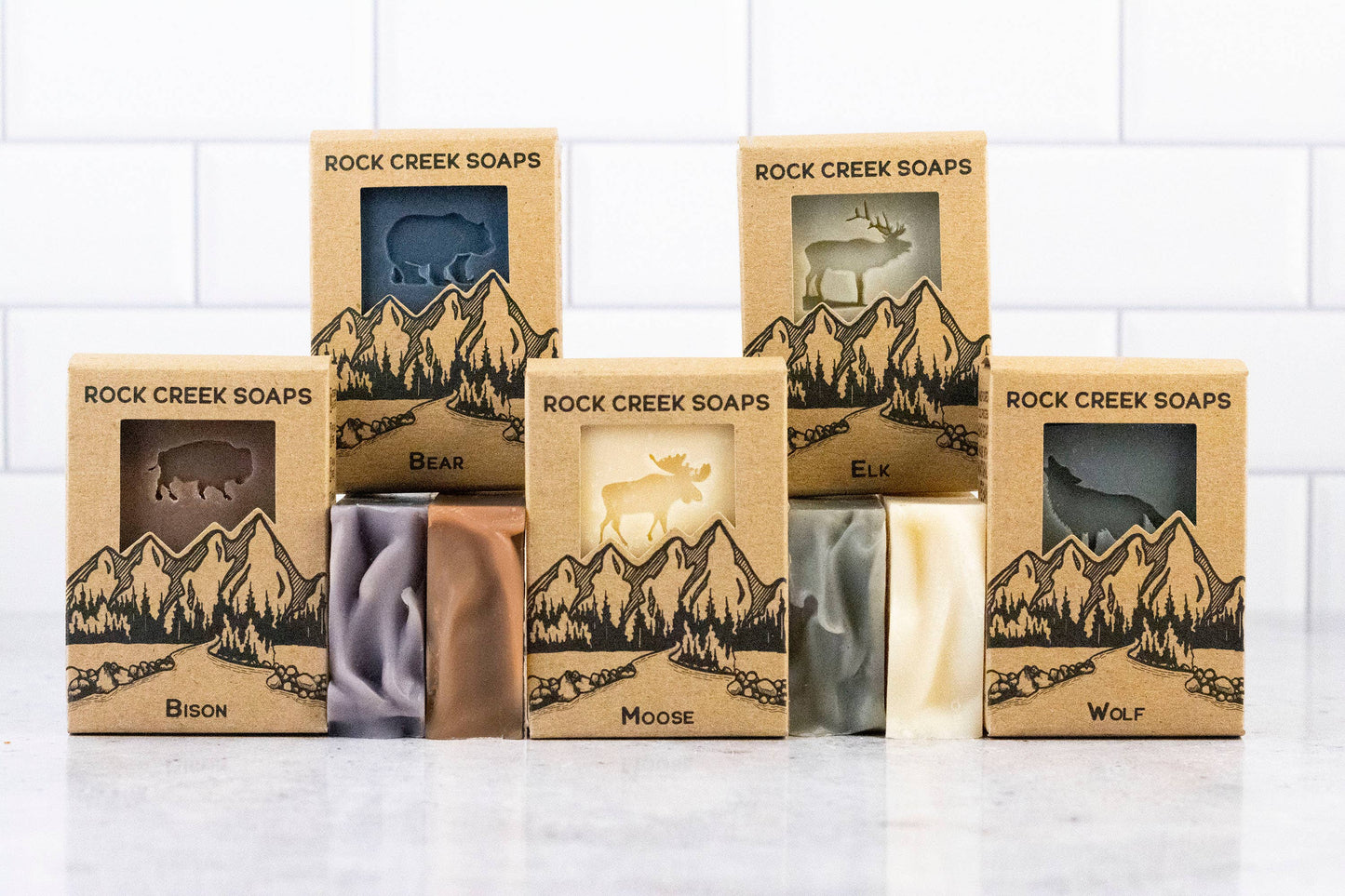 Bison Bar Soap | Amber Vanilla & Lavender