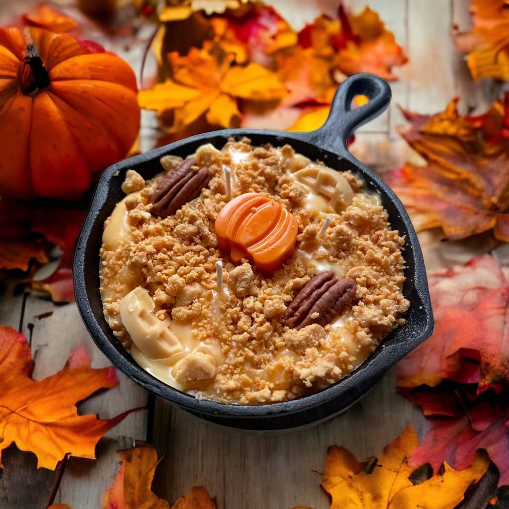 8 oz Pumpkin Pecan Waffles Skillet Candle