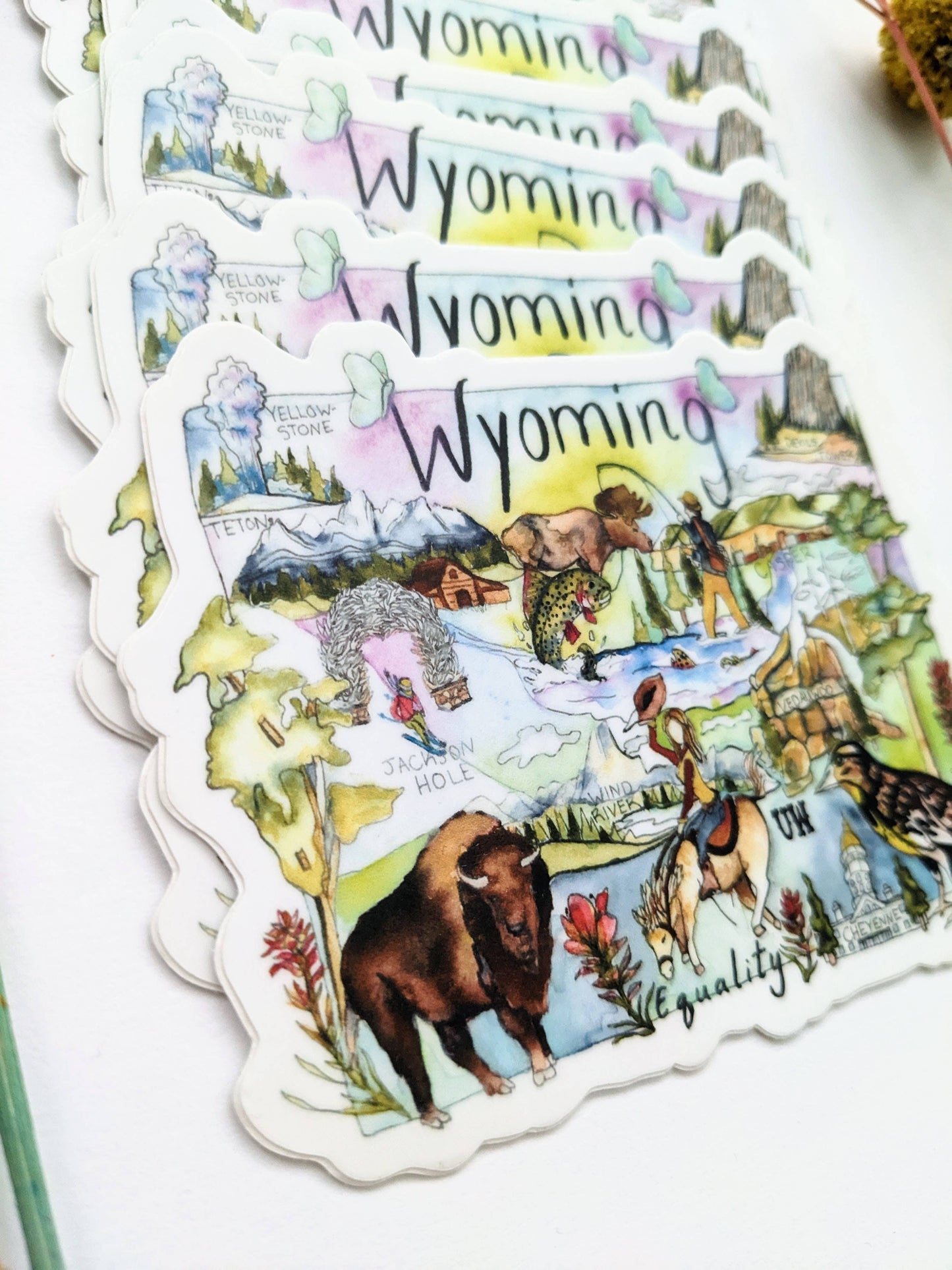 Wyoming Stickers